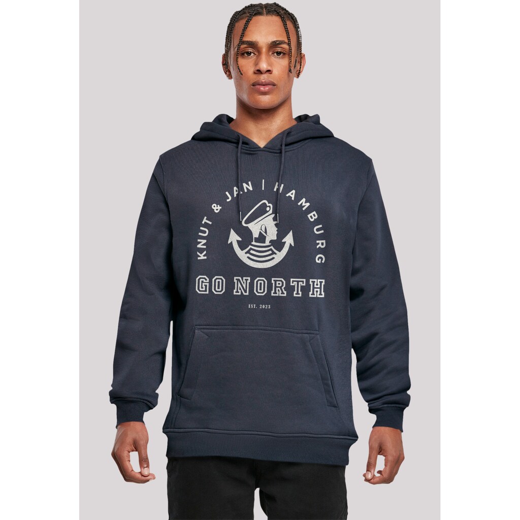 F4NT4STIC Kapuzenpullover »Go North Logo«