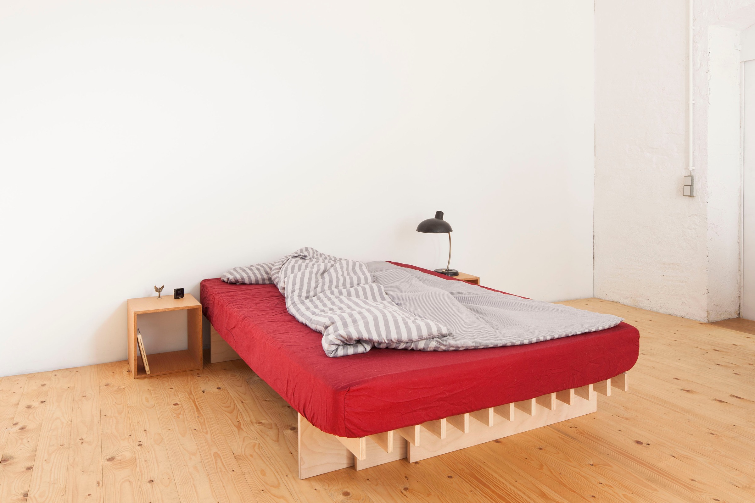 Tojo Futonbett »parallel L«, einfache Montage ohne Werkzeug, in verschiedenen Breiten