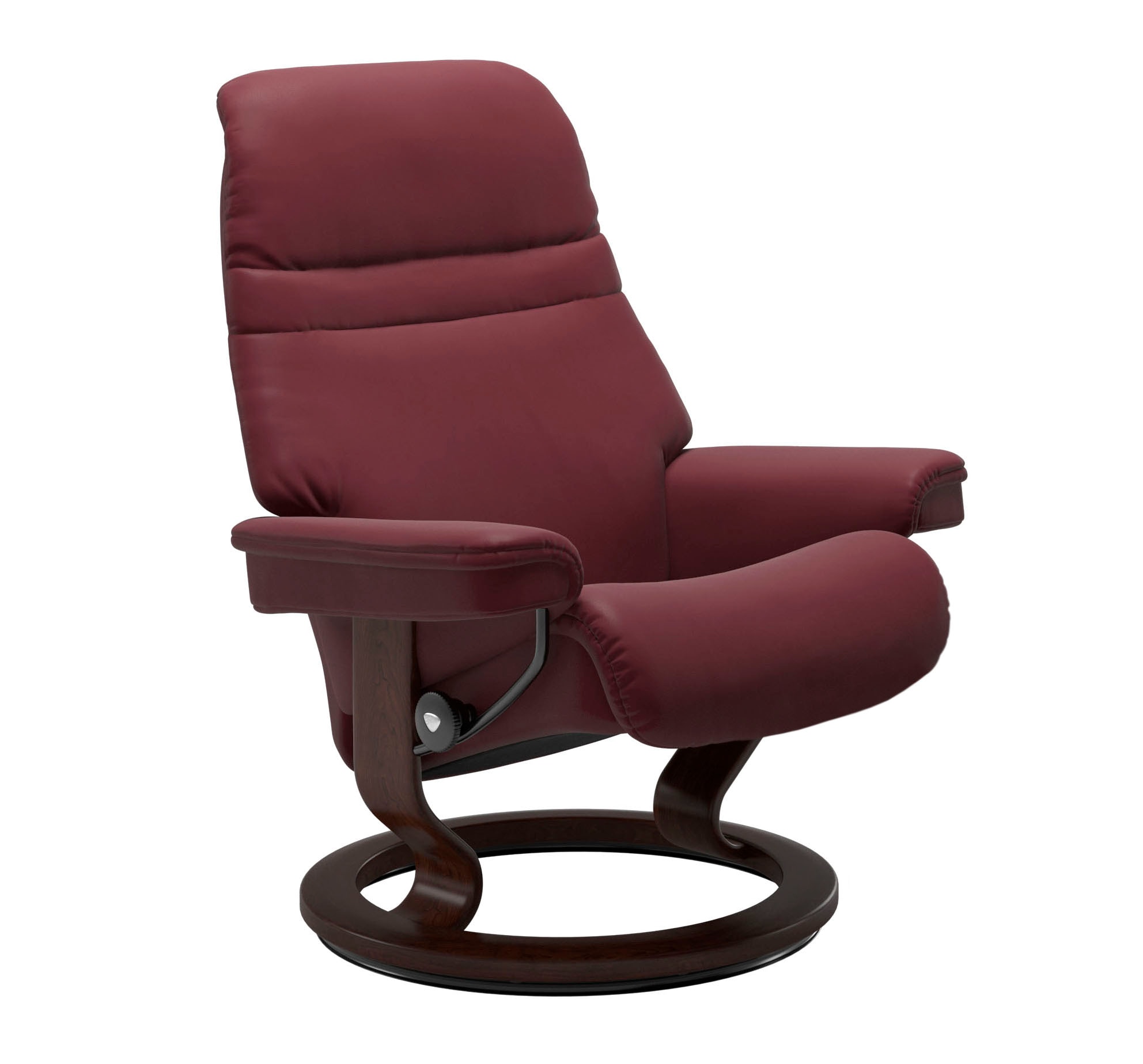 Stressless Relaxsessel "Sunrise" mit Classic Base, Größe S, Gestell Braun, in 2 Lederqualitäten lieferbar