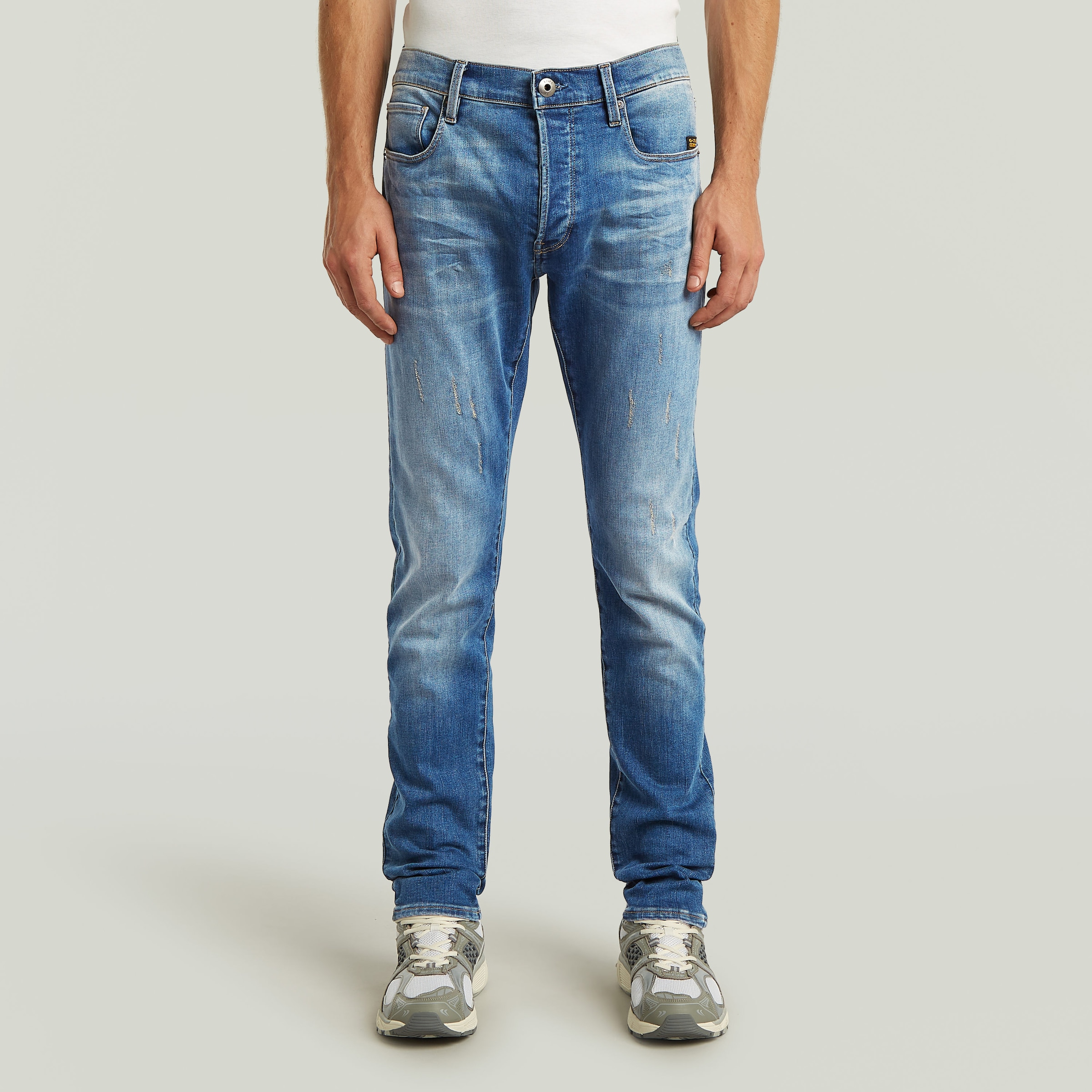 G-STAR Slim-fit-Jeans "3301 Slim" mit toller Waschung und Elasthan günstig online kaufen