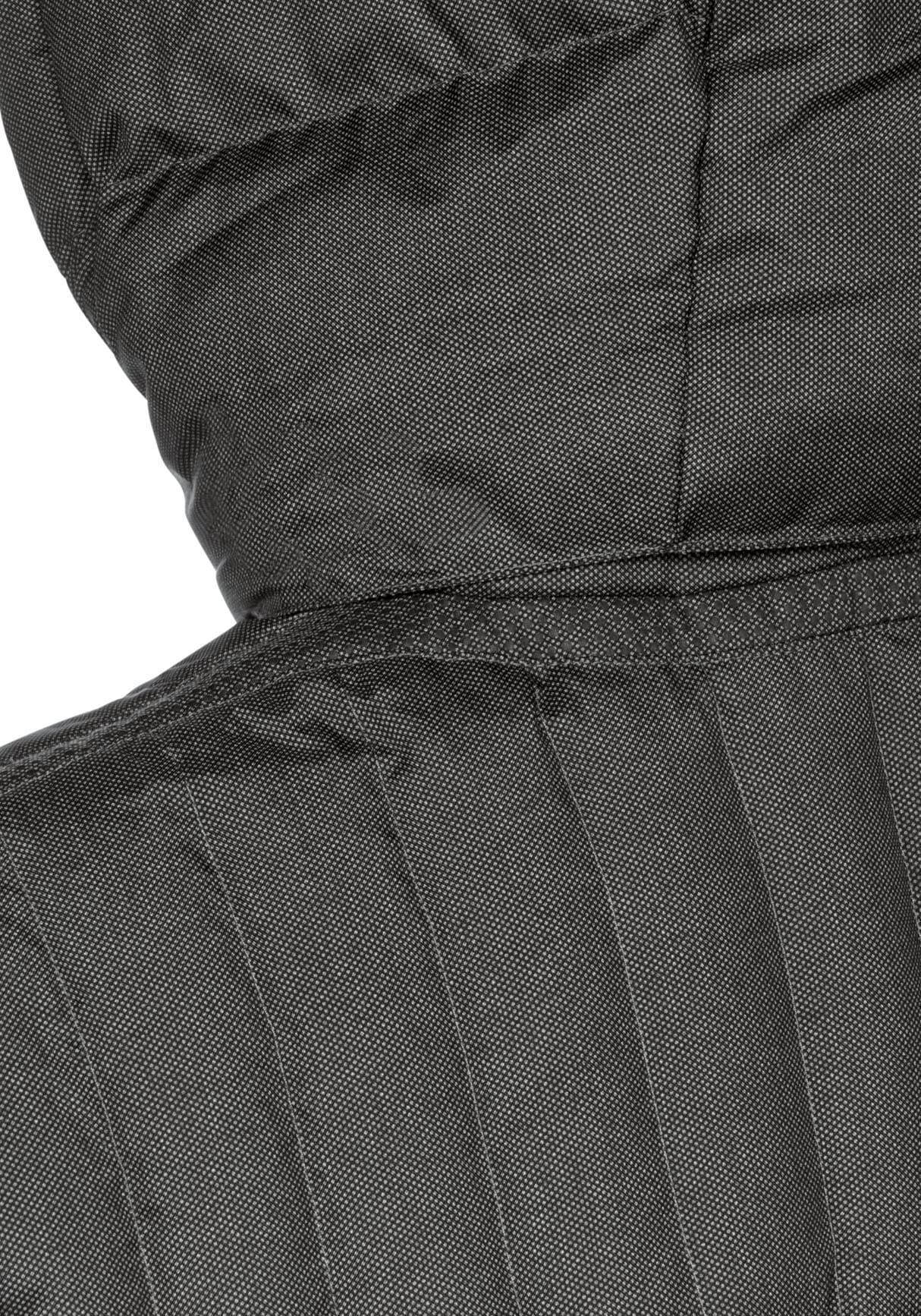 Geox Langjacke »SANFORD«, mit Kapuze, in melierter Optik, 4 Taschen, Kapuze, modische Steppung