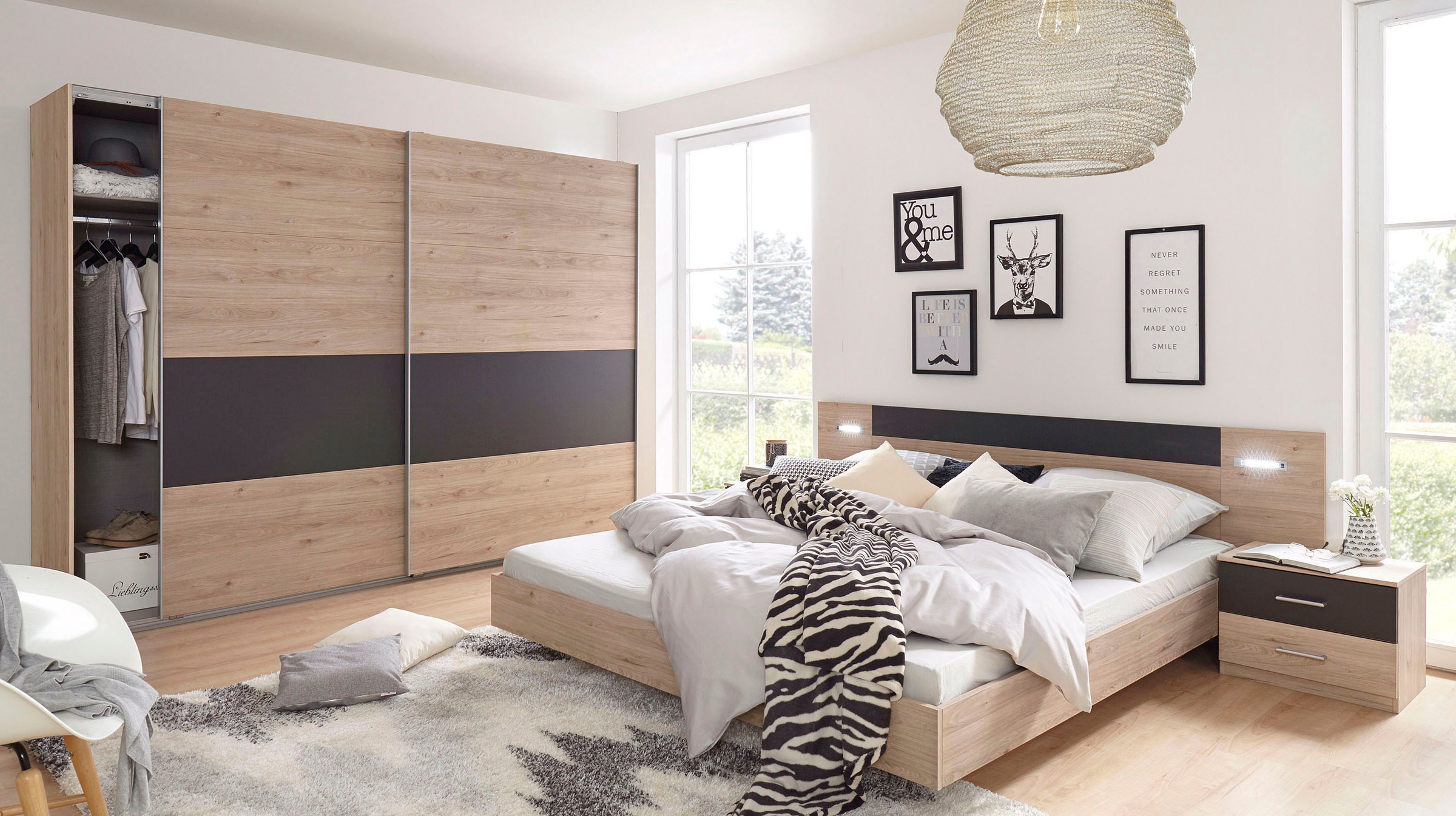 Wimex Schlafzimmer-Set "Angie", (Set, 4 tlg.) günstig online kaufen