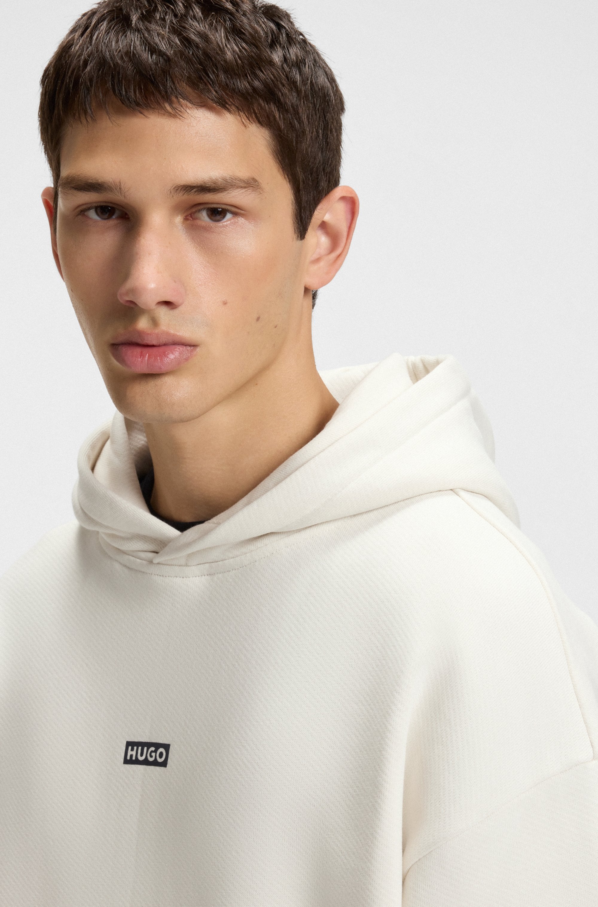 HUGO Blue Hoodie »Nazardo«