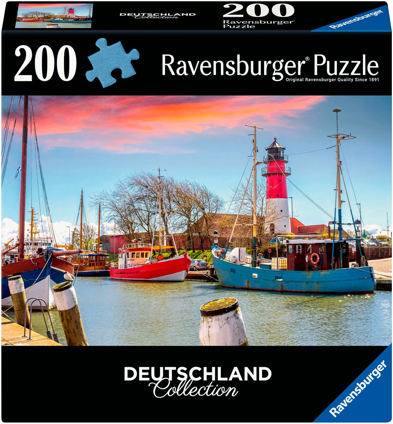 Ravensburger Puzzle »Deutschland Collection, Der Hafen von Büsum«, Made in Europe
