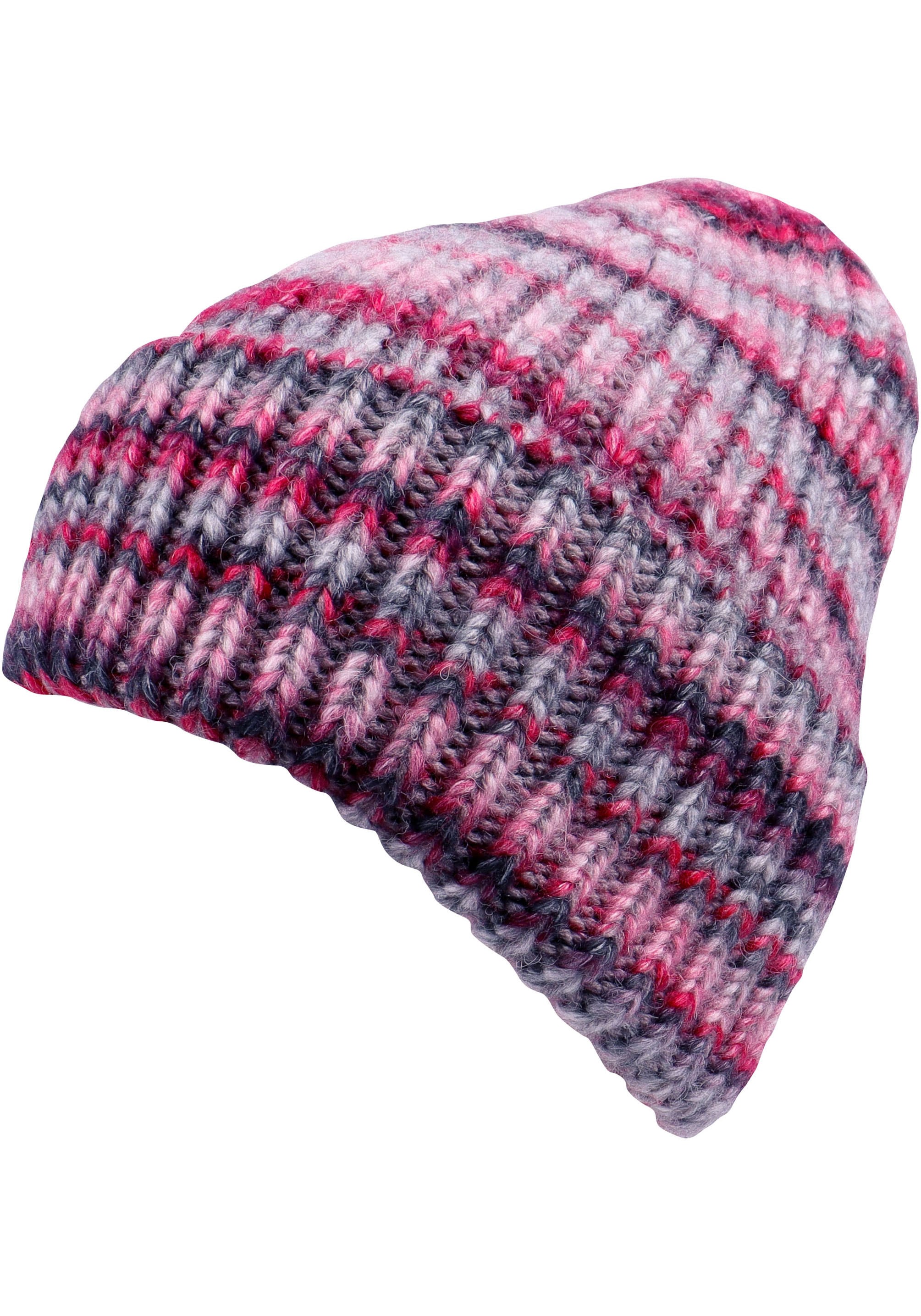 Capelli New York Beanie, (Packung), mit lebendigen Streifenmustern