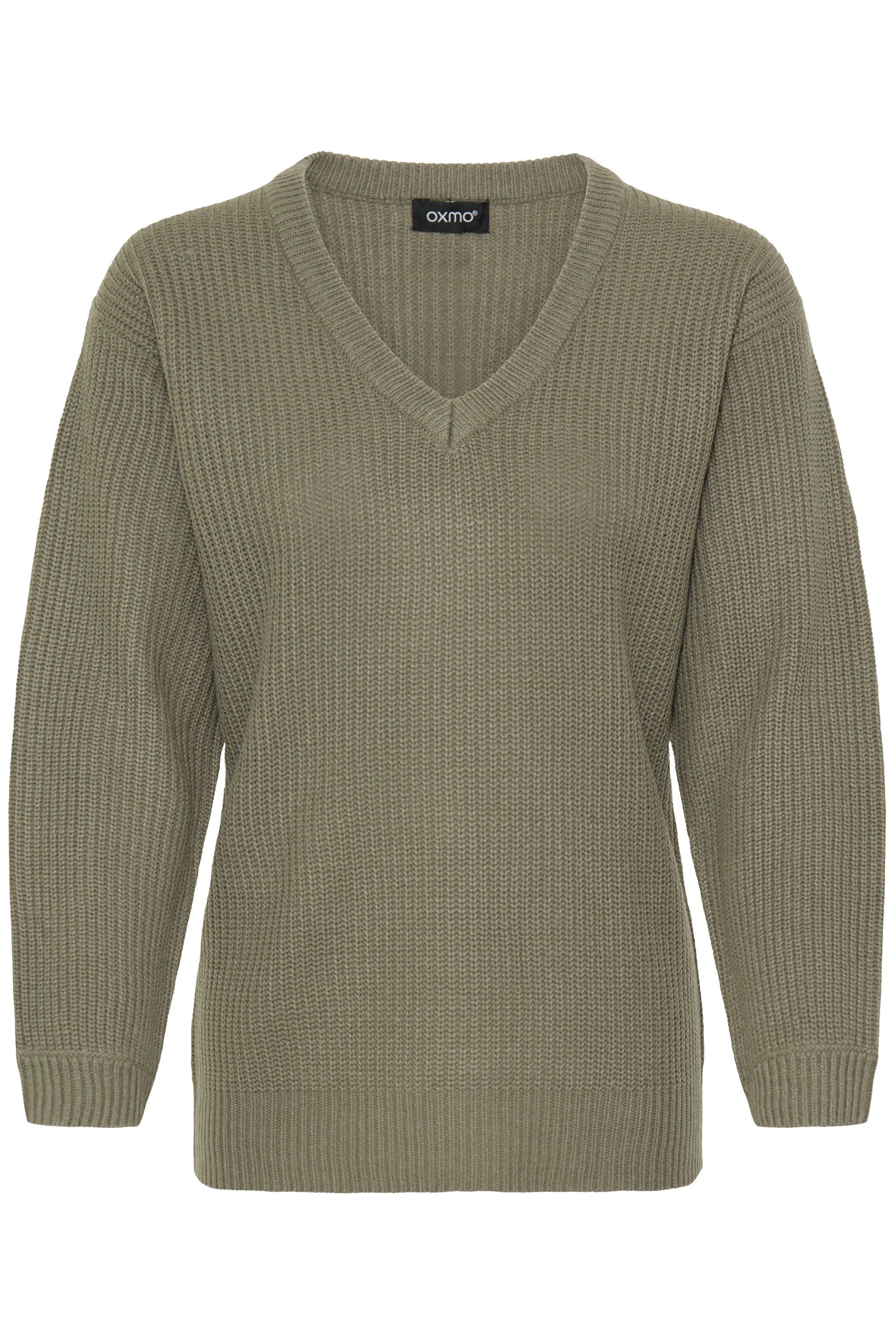 OXMO Strickfleece-Pullover "Strickpullover OXISANDIE LS" günstig online kaufen
