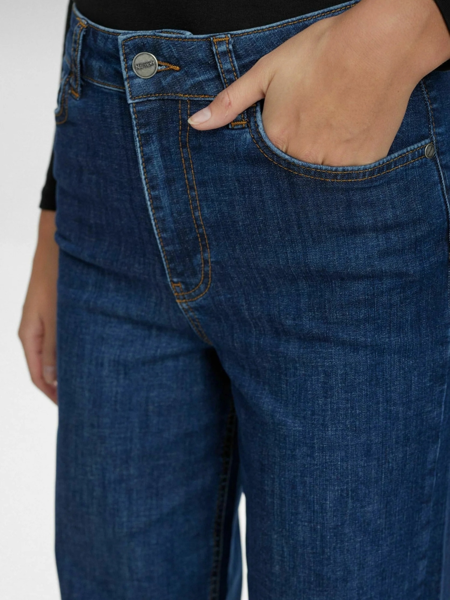 nümph 5-Pocket-Hose »Nümph Long Jeans – Dark Blue NUPARIS«