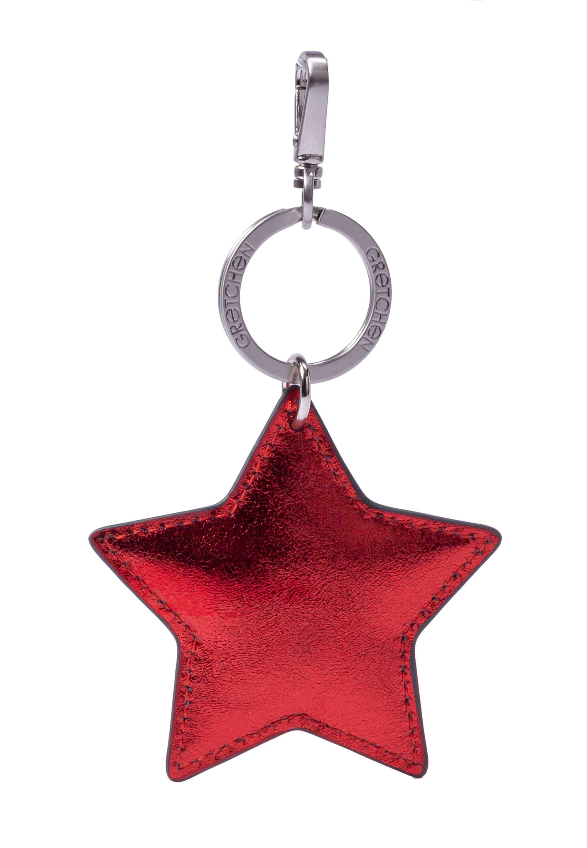 GRETCHEN Schlüsselanhänger »Star Kalbsleder aus für bestellen | Keyring«, BAUR italienischem