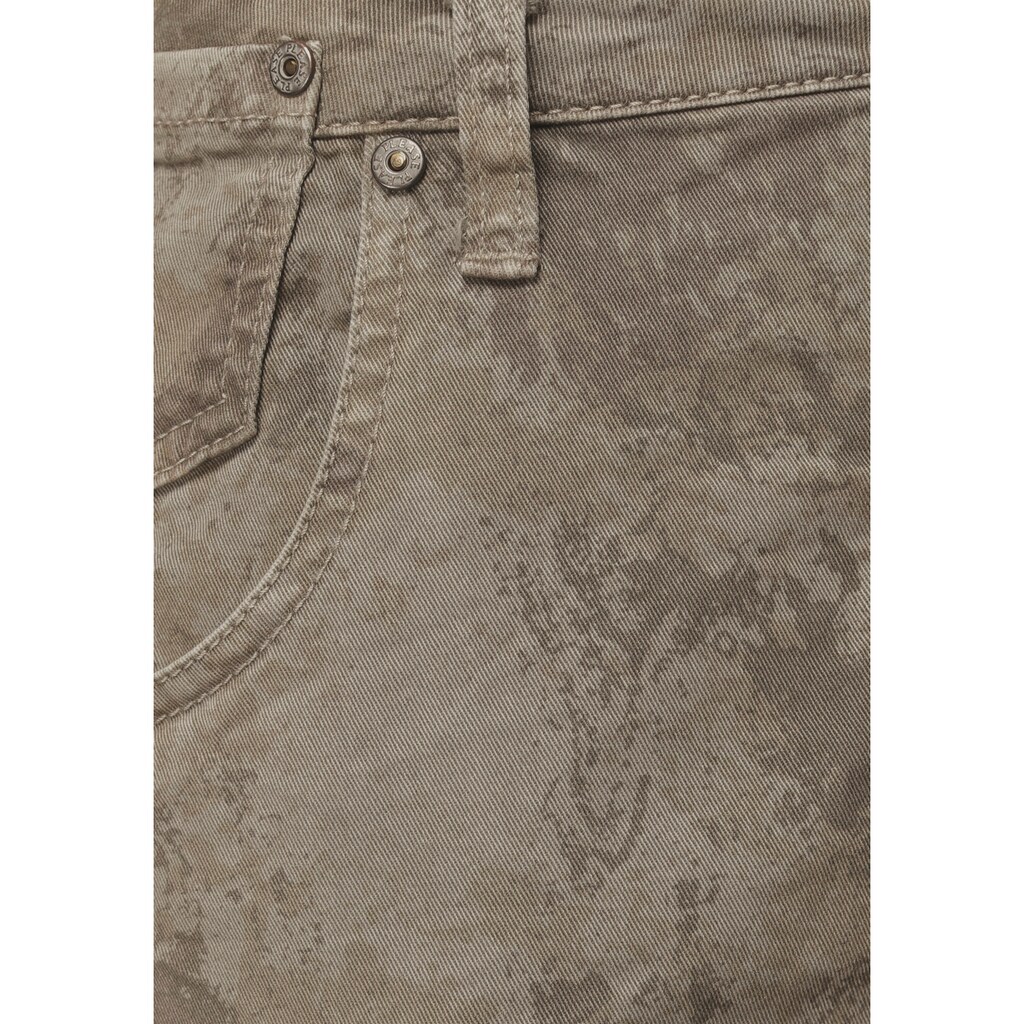 Please Jeans Röhrenhose »P78«, im Military Style