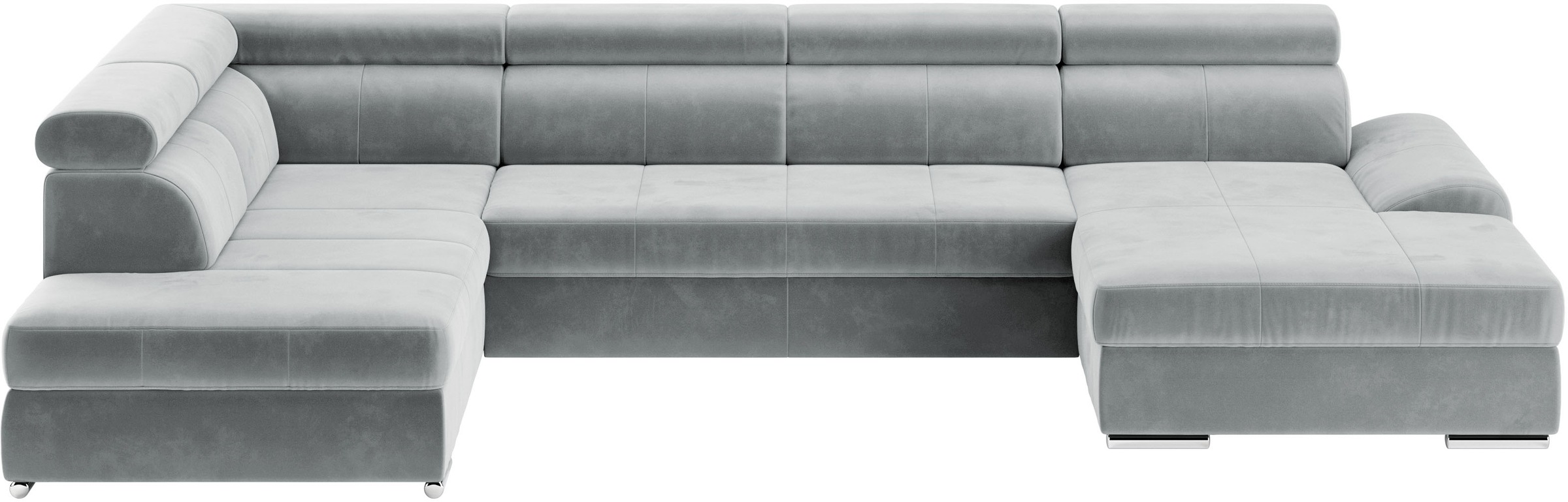sit&more Wohnlandschaft »U-Form«, mit verstellbaren Kopfteilen, wahlweise mit Bettfunktion
