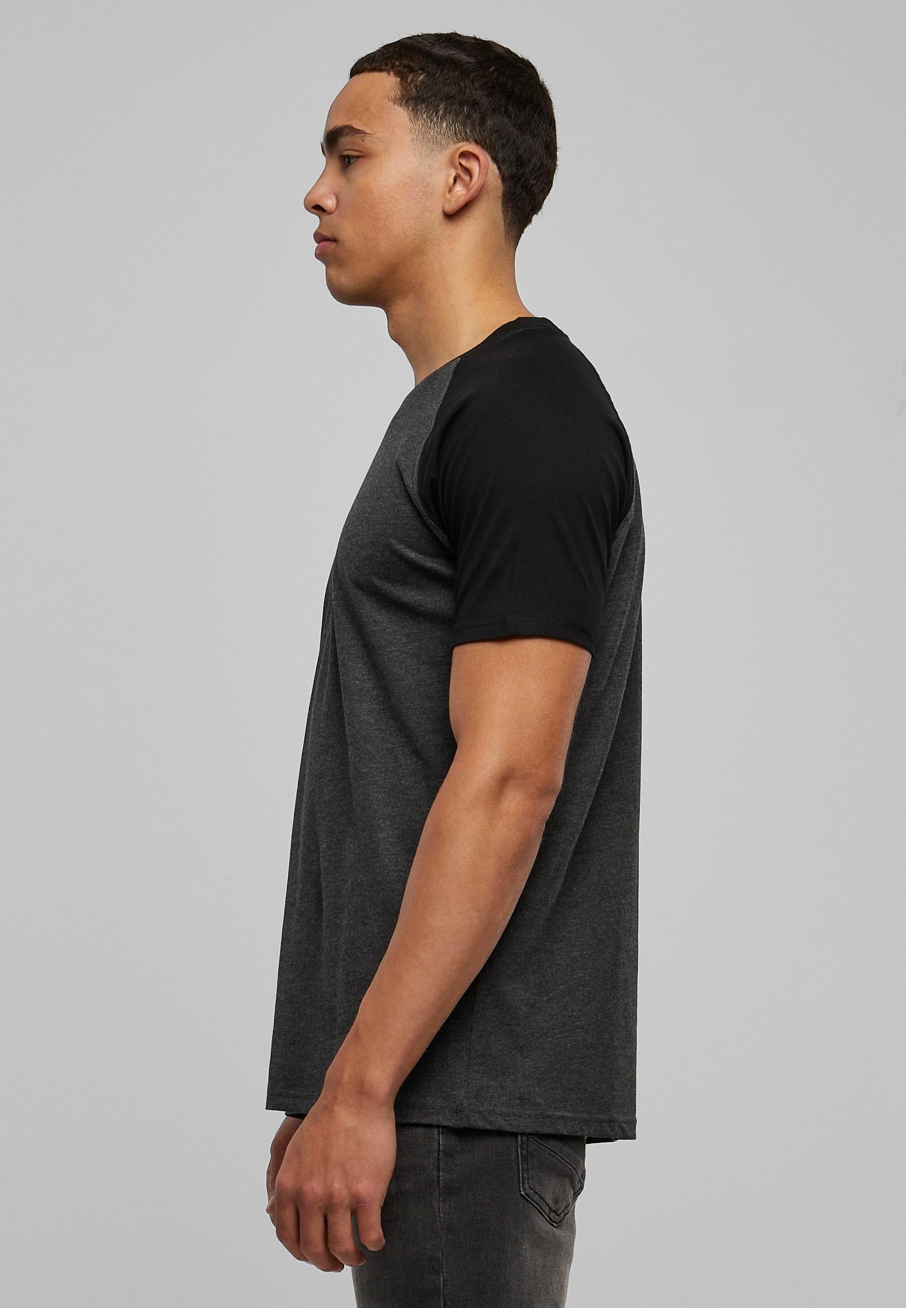 URBAN CLASSICS T-Shirt »Urban Classics Herren Raglan Contrast Tee«, (1 tlg.)