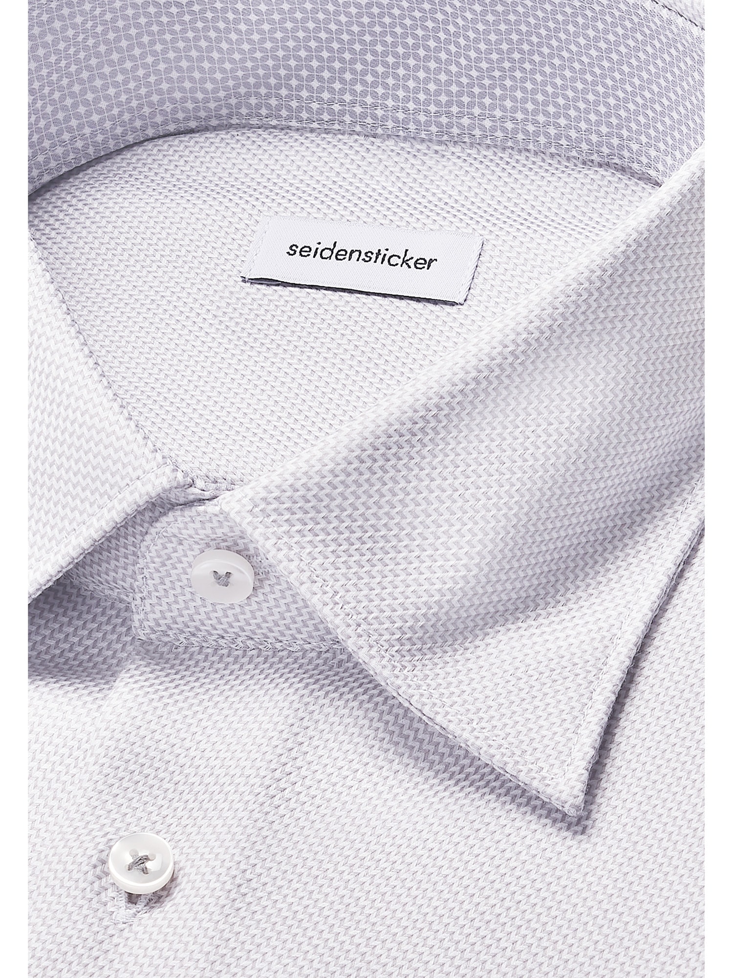 seidensticker Businesshemd »Schwarze Rose«, Comfort 1/1 Covered-Button-Down-Kragen Struktur