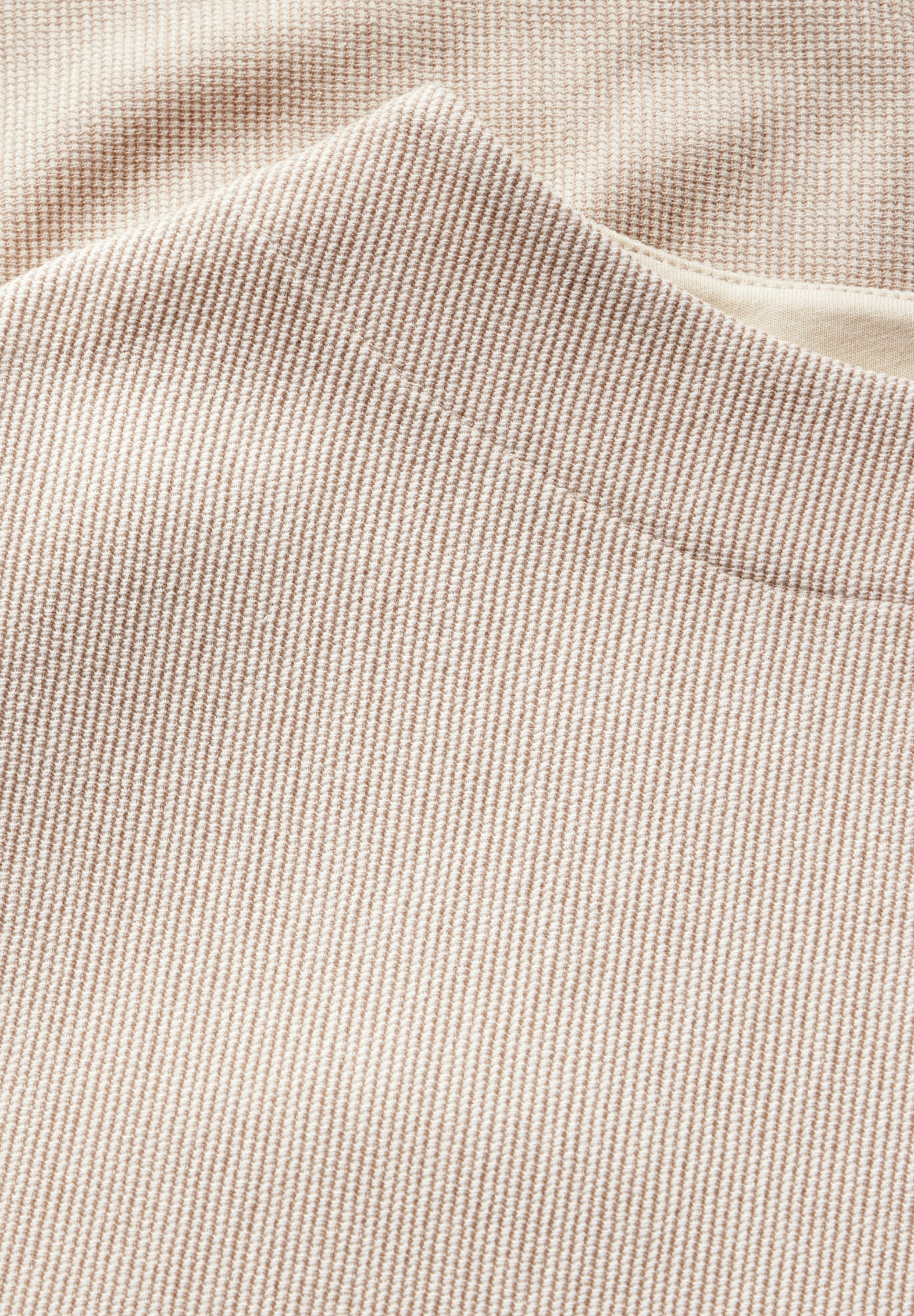 STREET ONE 3/4-Arm-Shirt, 3/4 Arm mit feiner Struktur
