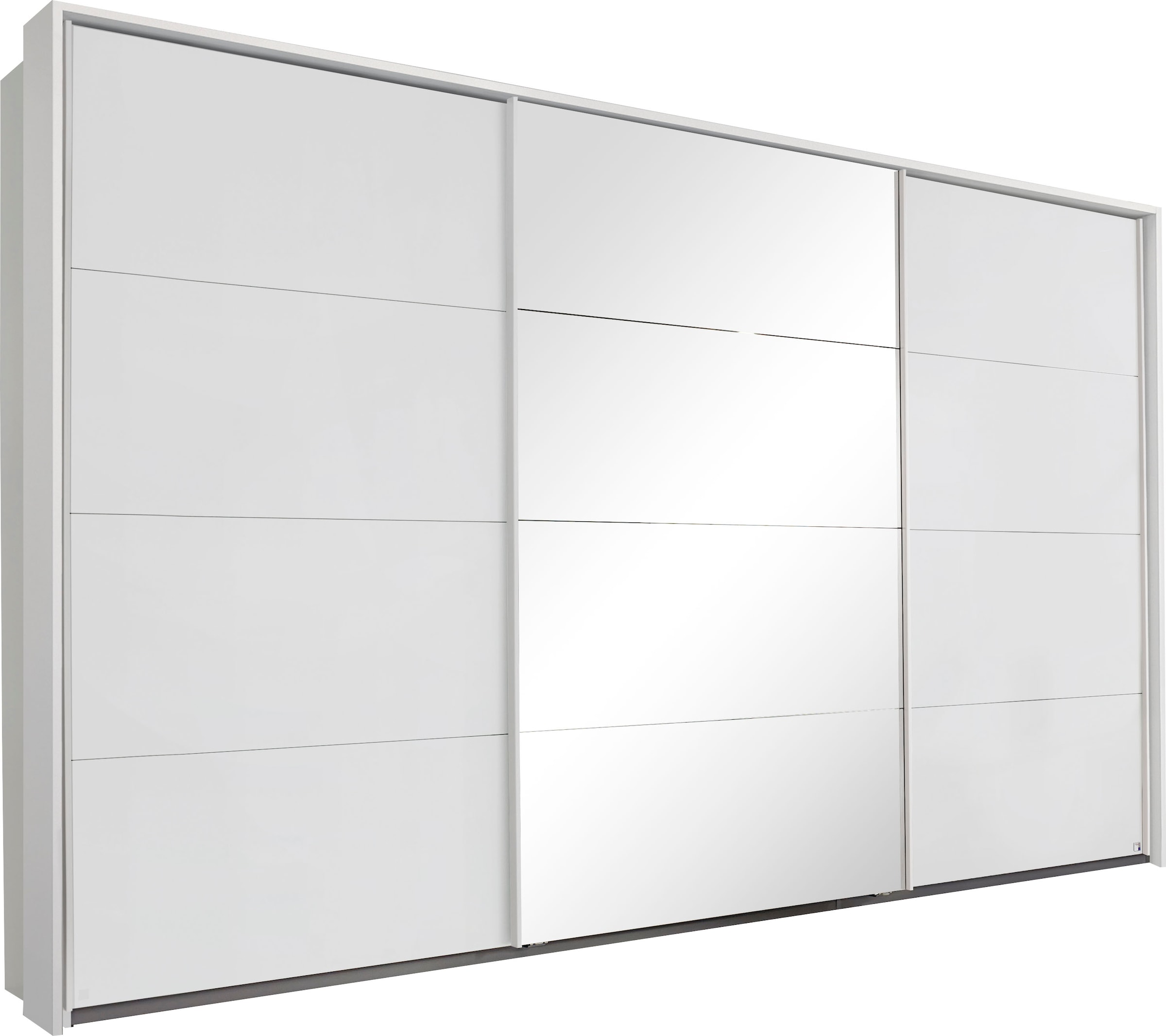 OTTO home Kleiderschrank "Mehrzweckschrank Aktenschrank Möbel Mietswohnung Schlafzimmer TUBONA" Breiten 278/368 cm, Höhen 214/233 cm inkl. Passepartout, Beleuchtung, mit umfangreicher Innenausstattung und Passepartout MADE IN GERMANY