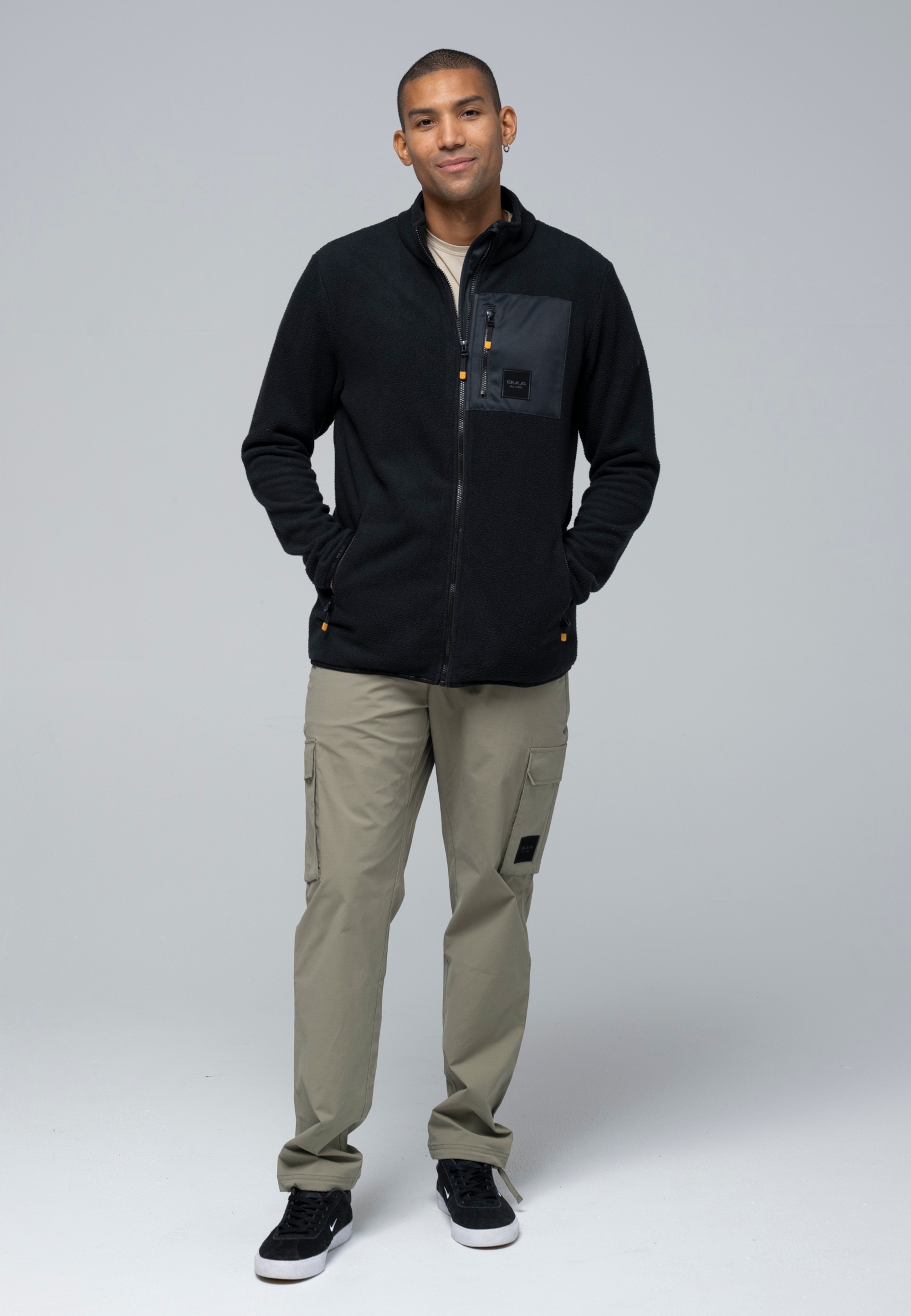 BULA Fleecejacke »BaseCamp«, mit kuscheligem Finish