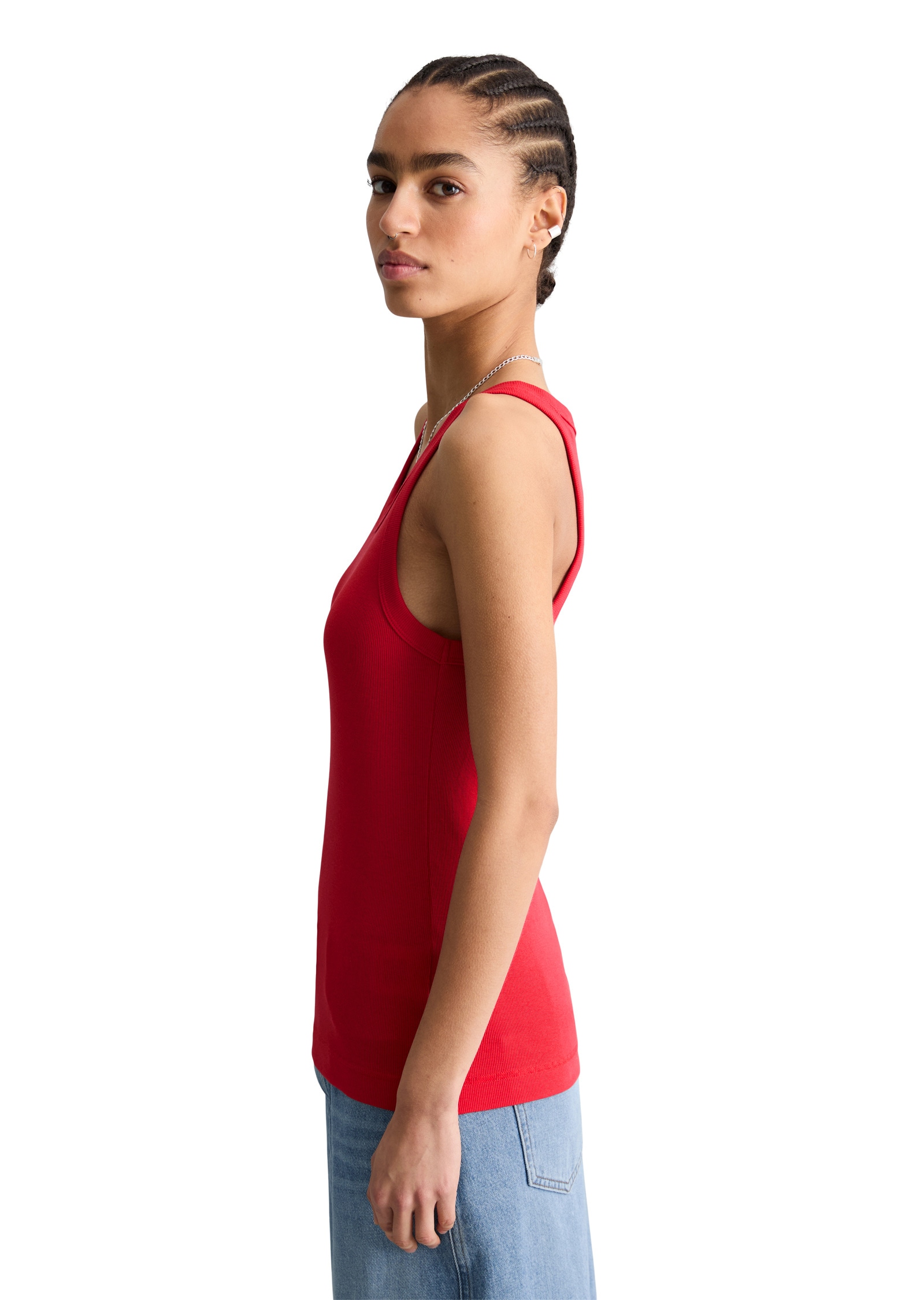 Marc O'Polo DENIM T-Shirt »aus Bio-Baumwoll-Stretchjersey«