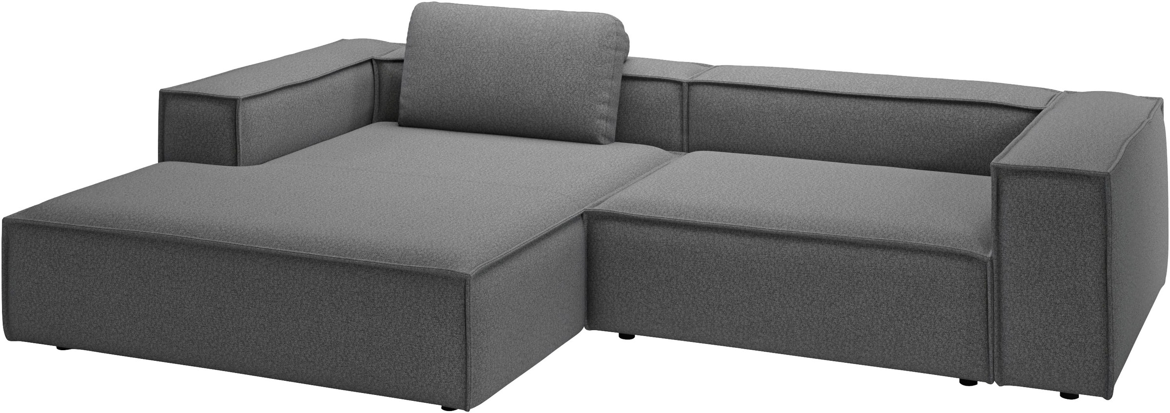 Places of Style Ecksofa »Watertown, modernes XXL L-Form, 306 cm breit«, Großzügiges Lounge-Sofa mit viel Platz für die Familie