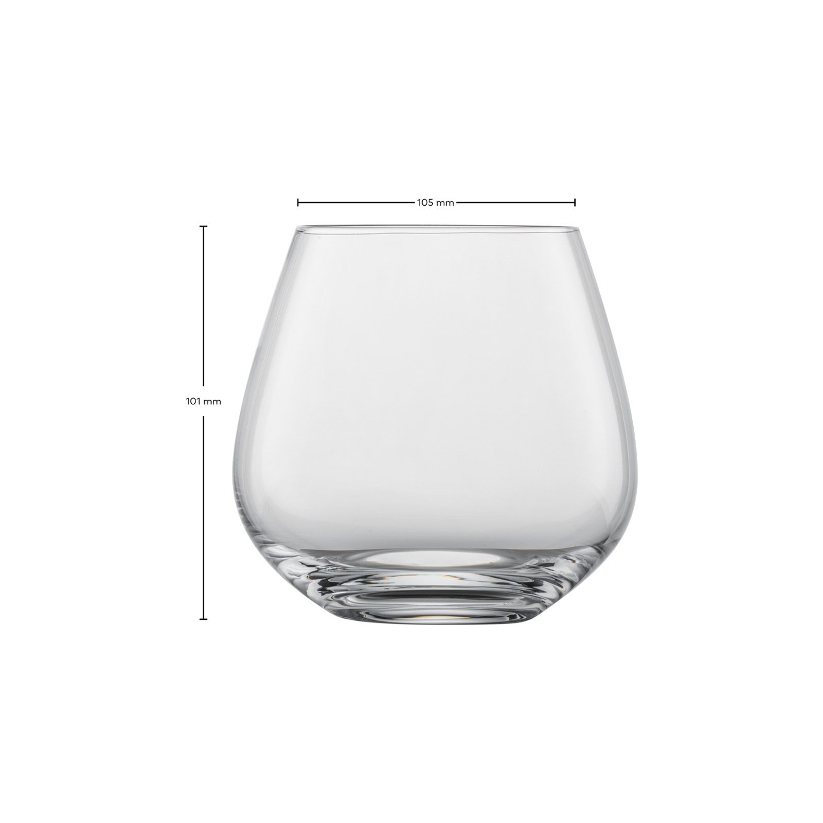 SCHOTT-ZWIESEL Weinglas »Weinbecher Forté 587 ml 4er Set transparent«