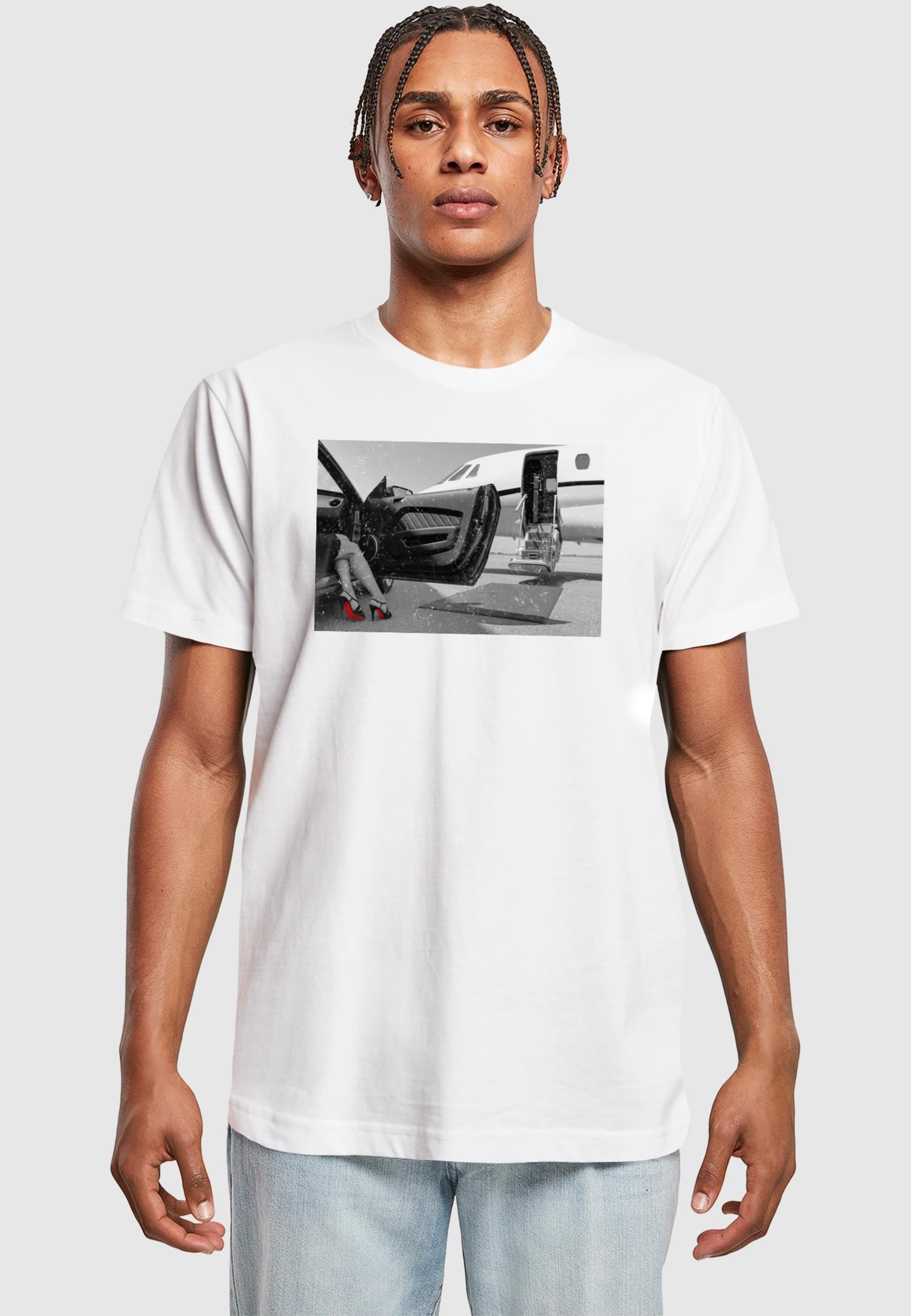 Thumbnail - MisterTee T-Shirt "MisterTee Private Jet Legs Tee" 1 Stk.