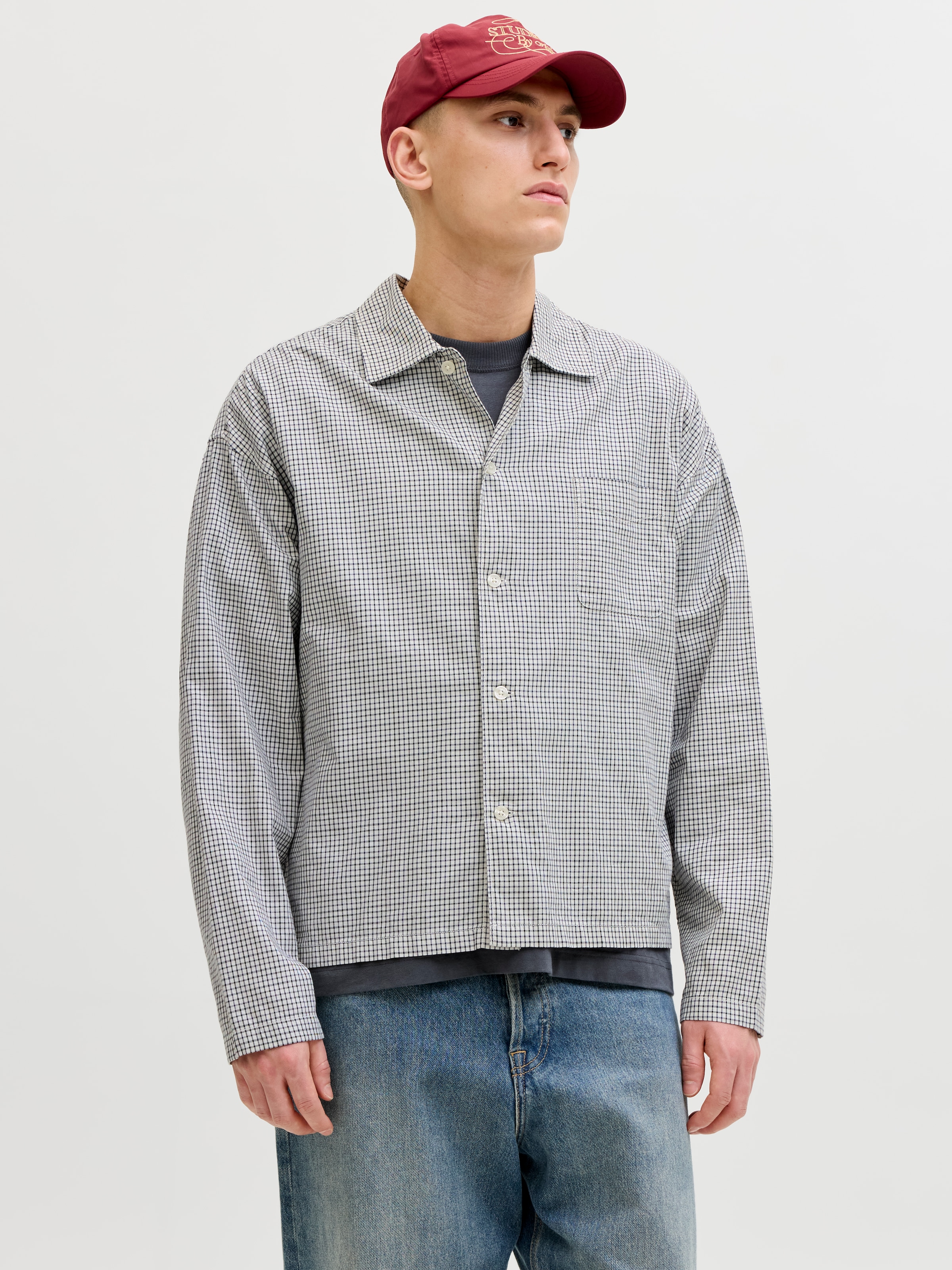 Jack & Jones Langarmhemd "JORAUSTIN CLEAN CHECK SHIRT LS SN" günstig online kaufen