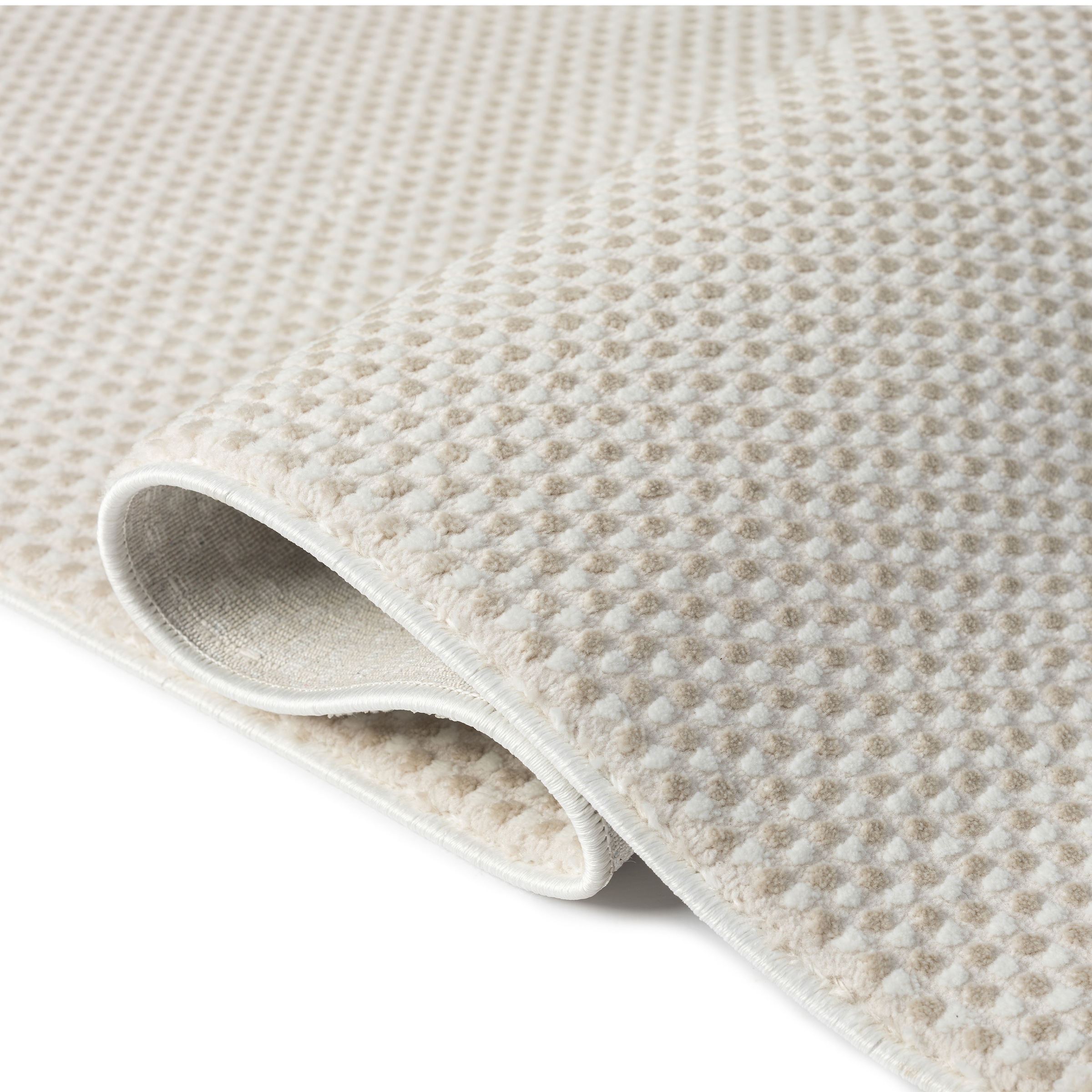 Sehrazat Teppich »Nora« quadratisch 10 mm Höhe