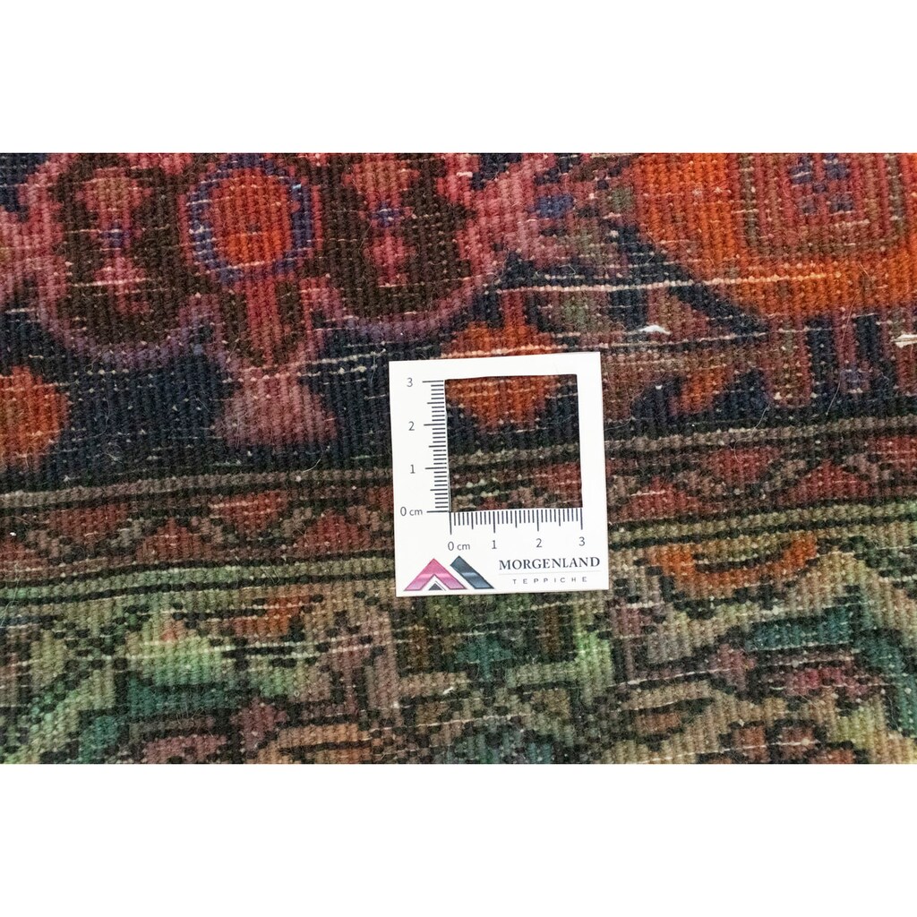 morgenland Wollteppich »Kolyai Teppich handgeknüpft orange«, rechteckig