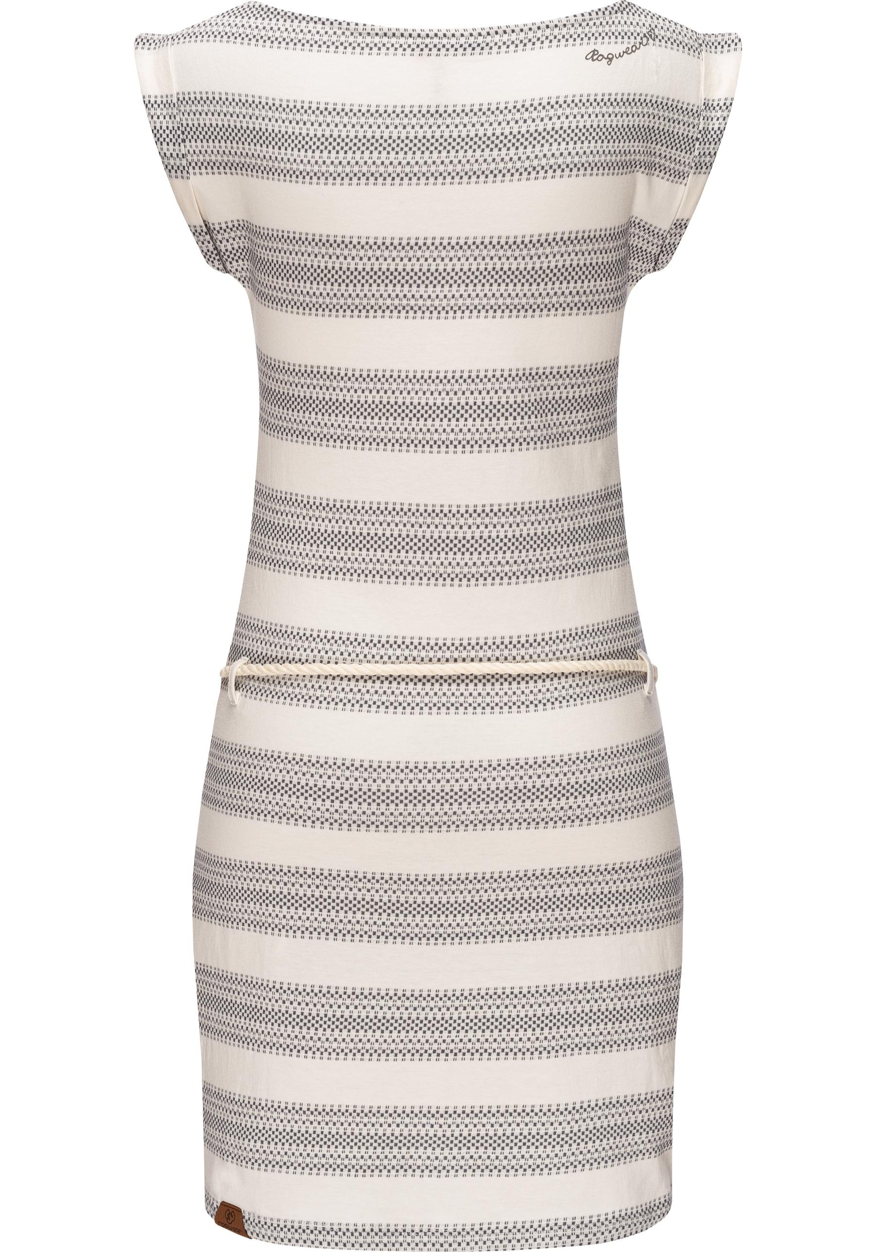 Ragwear Sommerkleid »Tag Blockstripes Intl.«, leichtes Jersey Kleid mit Streifen-Muster