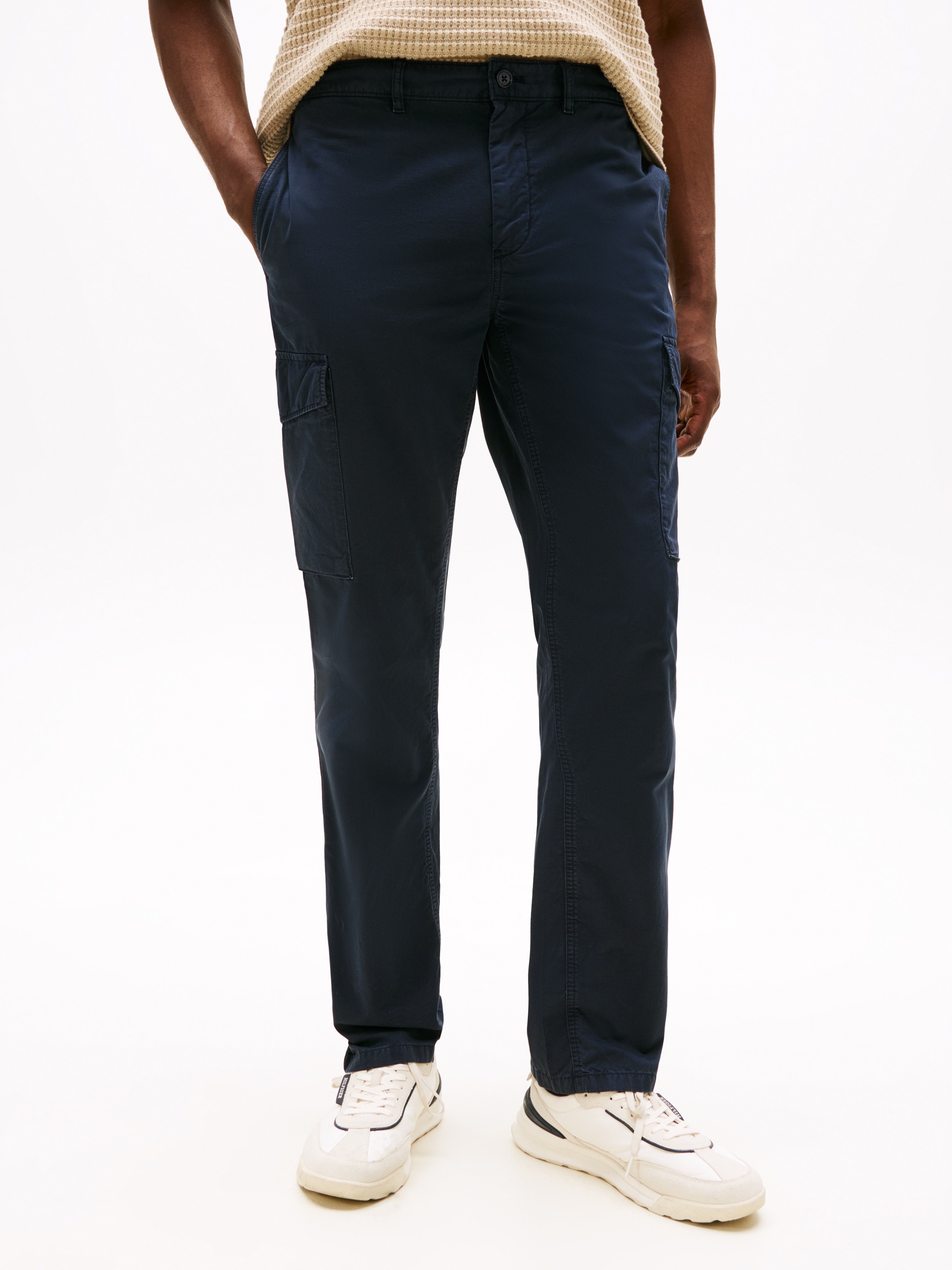 Tommy Hilfiger Cargohose "DENTON LW TWILL", Straight Fit, Baumwolle günstig online kaufen