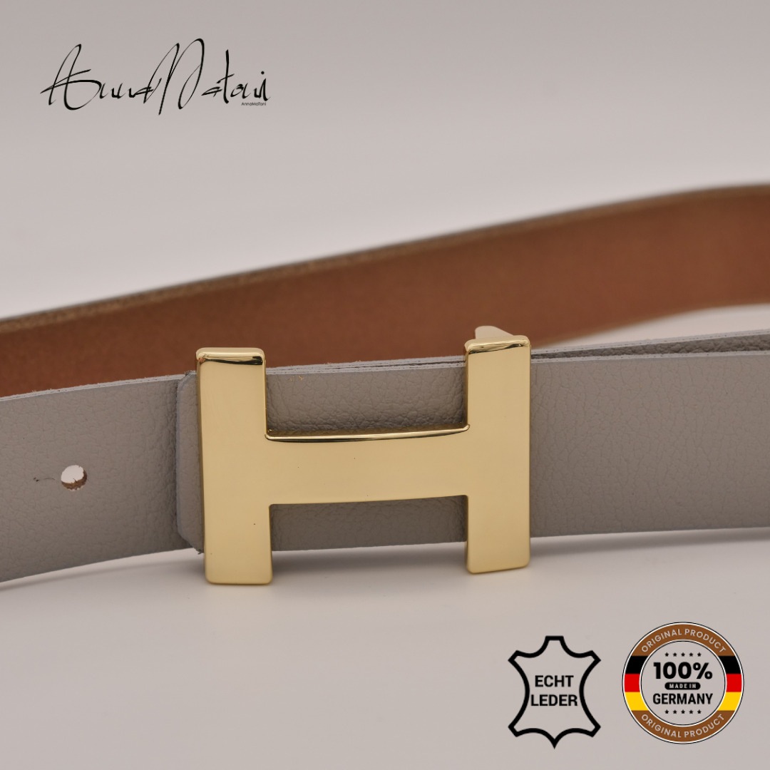 AnnaMatoni Ledergürtel "AnnaMatoni Ledergürtel Goldi Ledergürtel Goldi" günstig online kaufen