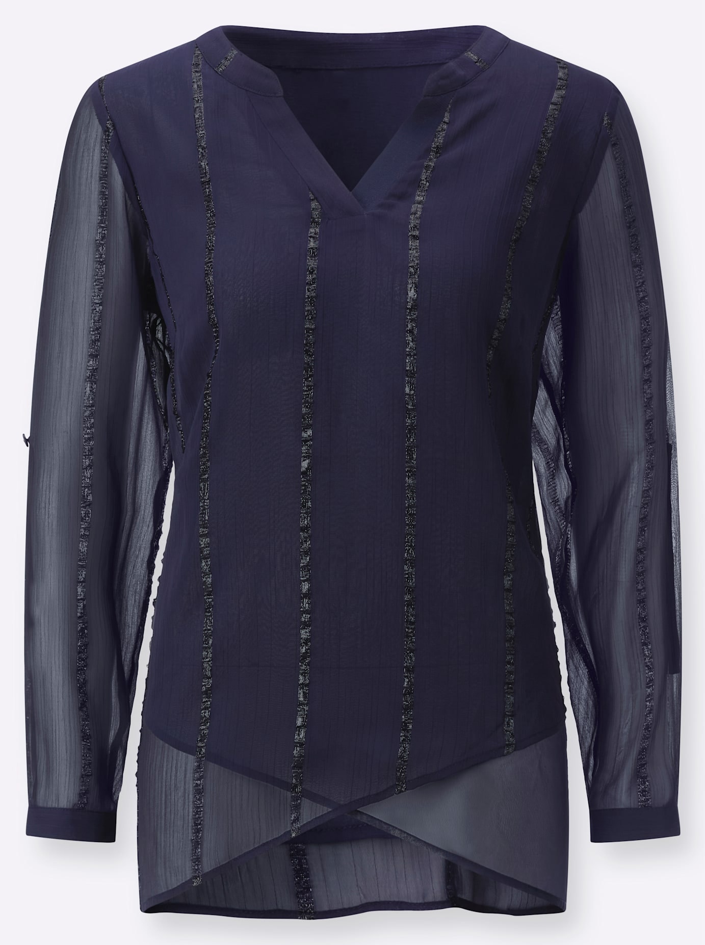 creation L Langarmbluse