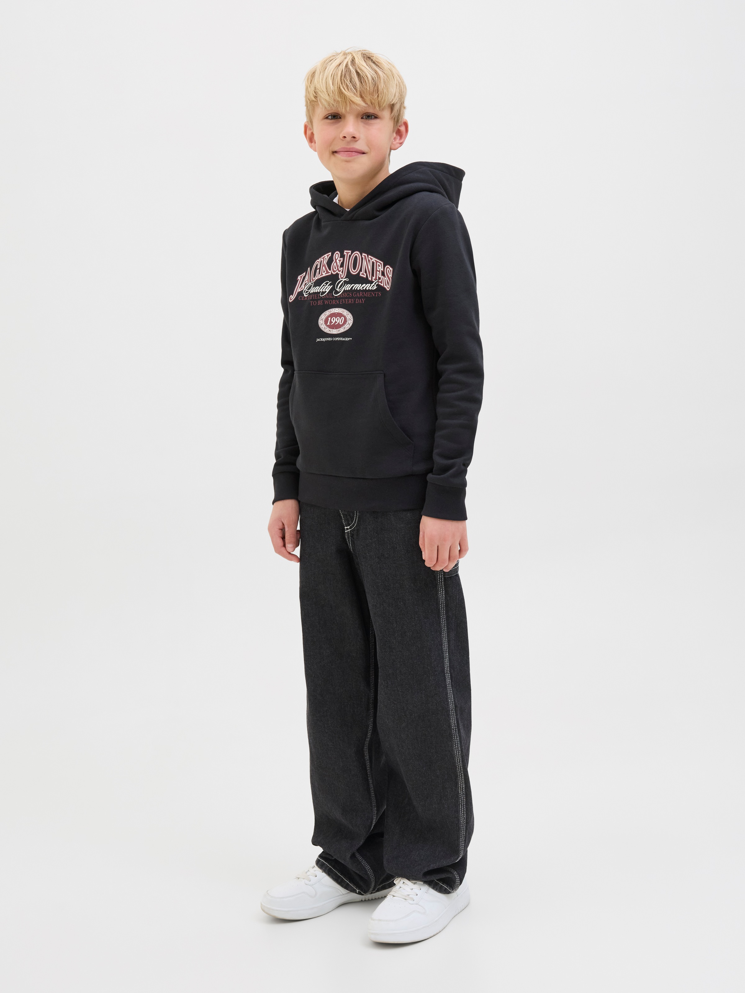 Jack & Jones Junior Kapuzensweatshirt »JJARI BRANDING SWEAT HOOD JNR«