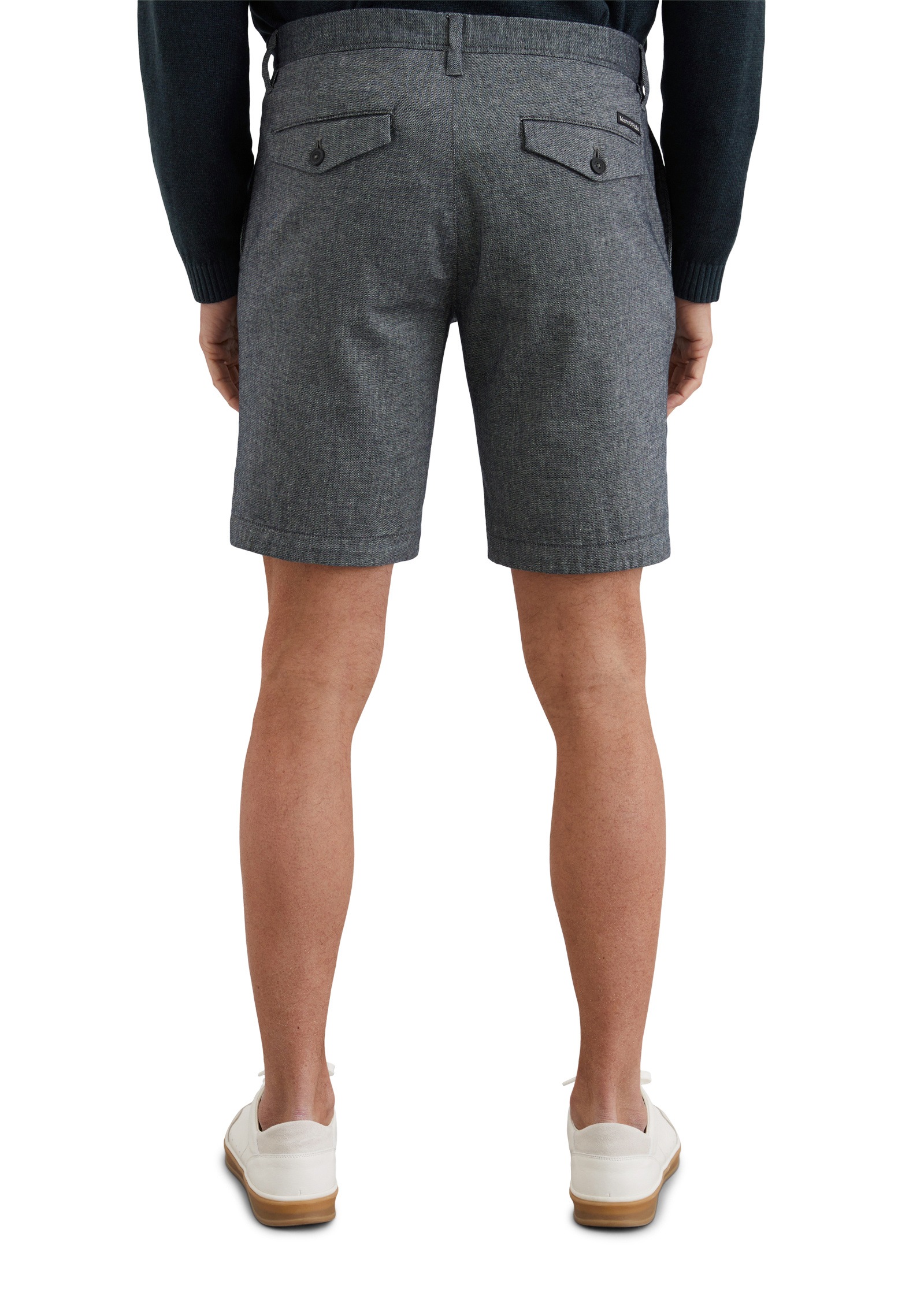 Marc O'Polo Shorts »aus Bio-Baumwoll-Leinen-Mix«