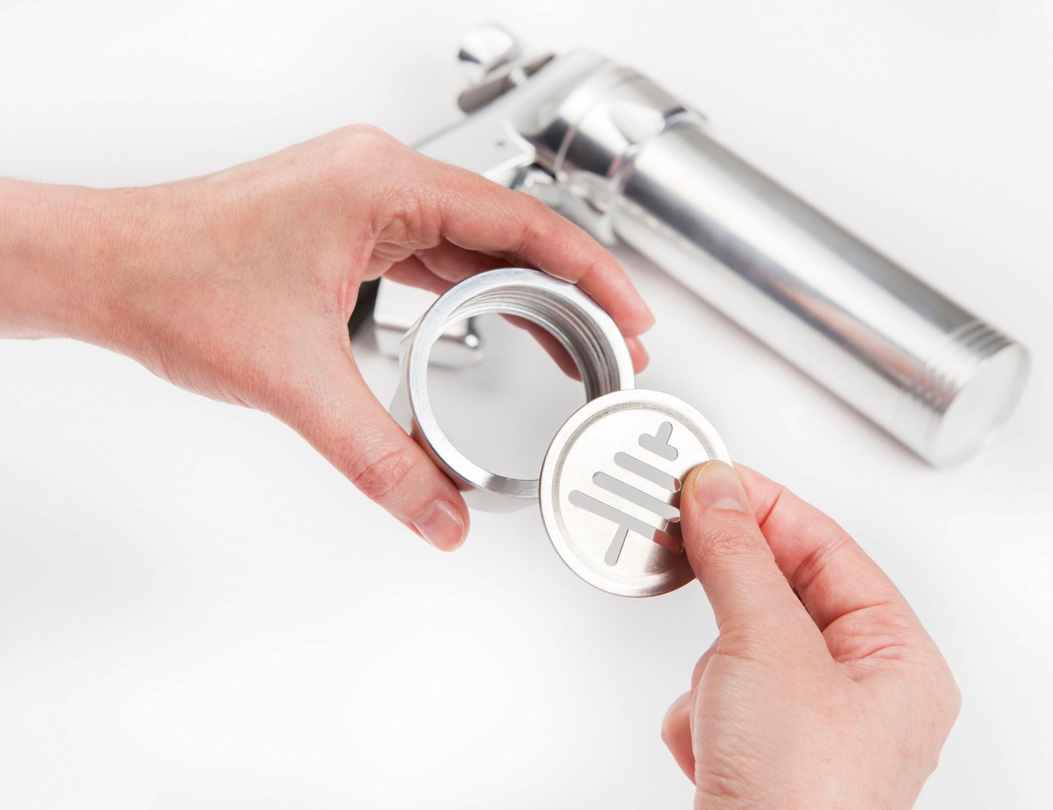 GSD HAUSHALTSGERÄTE Gebäckpresse, Aluminium