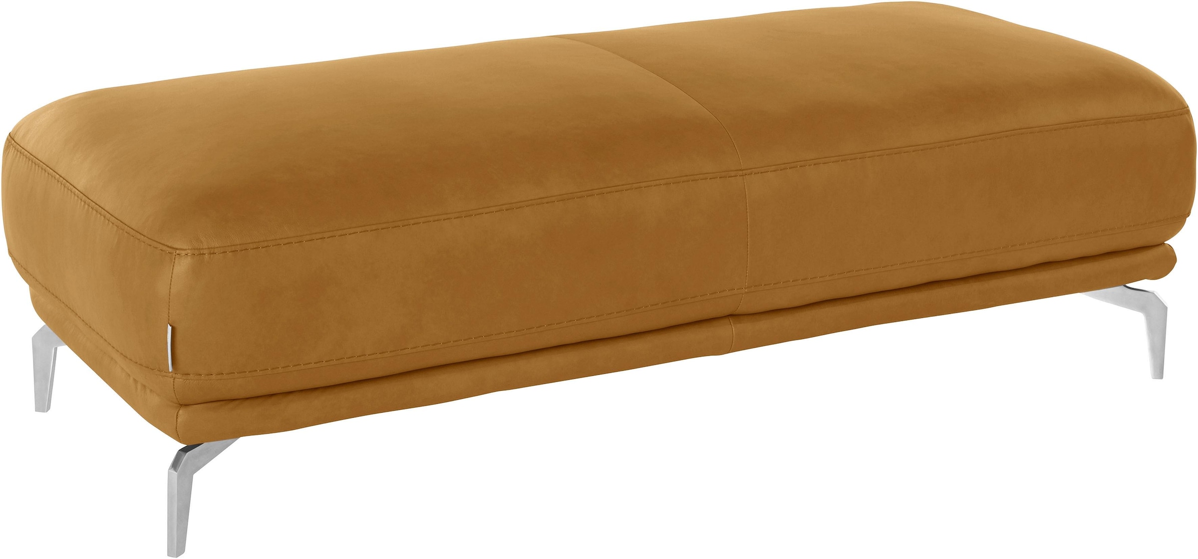 W.SCHILLIG Hocker »montanaa«, mit Metallfüßen in Chrom glänzend, Breite 141 cm