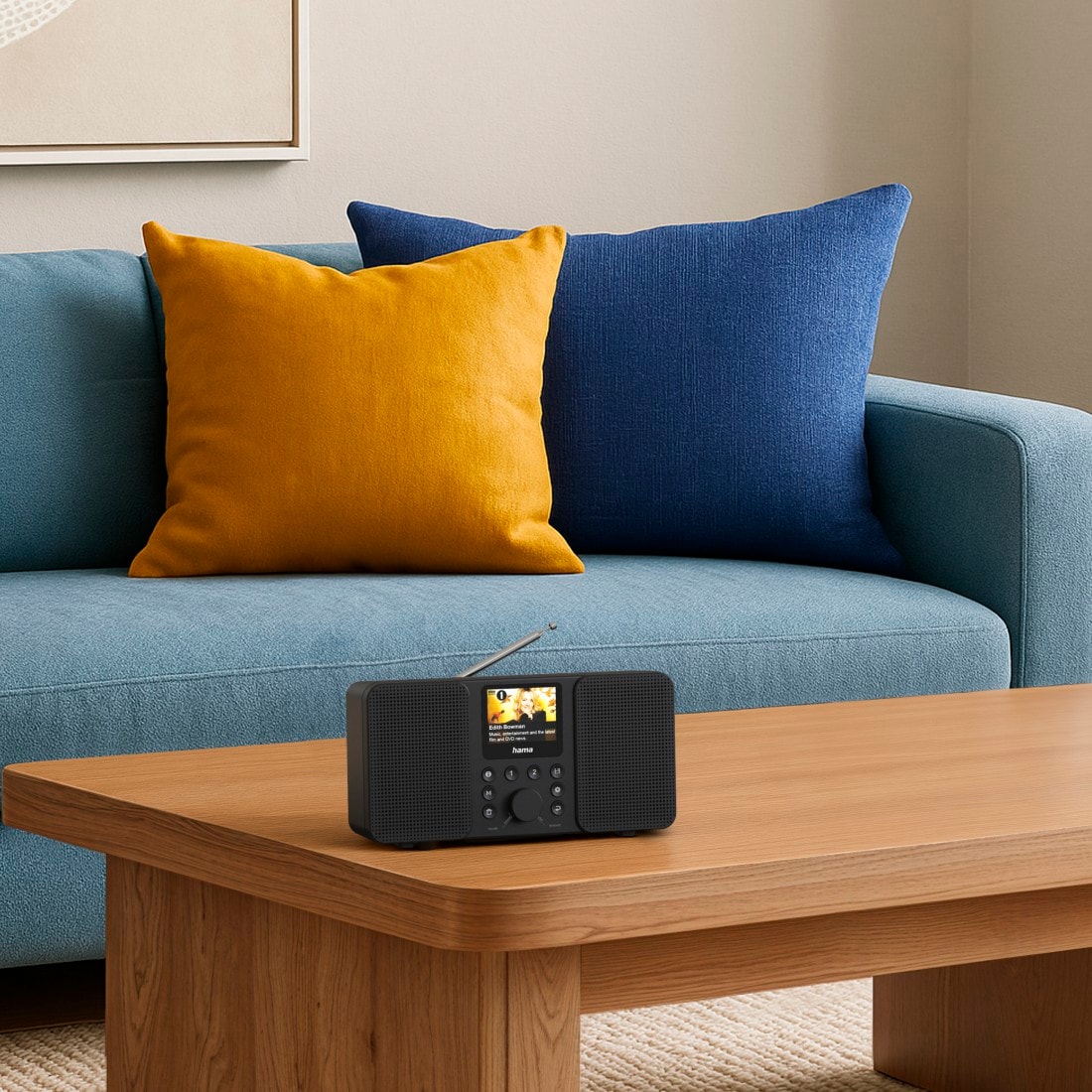 Hama Digitalradio (DAB+) »Digitalradio (DAB+, Internetradio, Bluetooth® RX, App)«, (Bluetooth-WLAN Digitalradio (DAB+)-Internetradio)