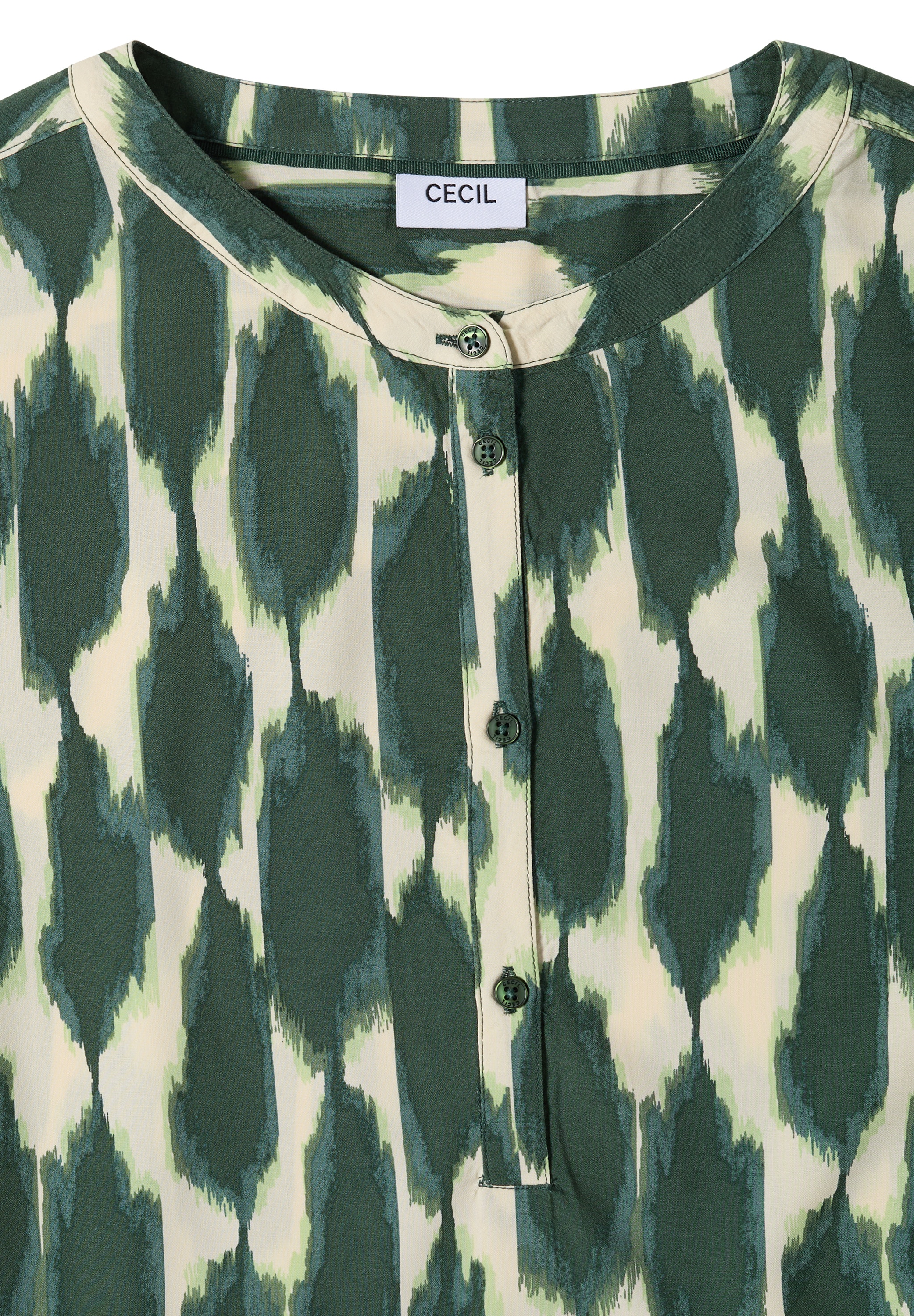 Cecil Kurzarmbluse aus softer Viskose