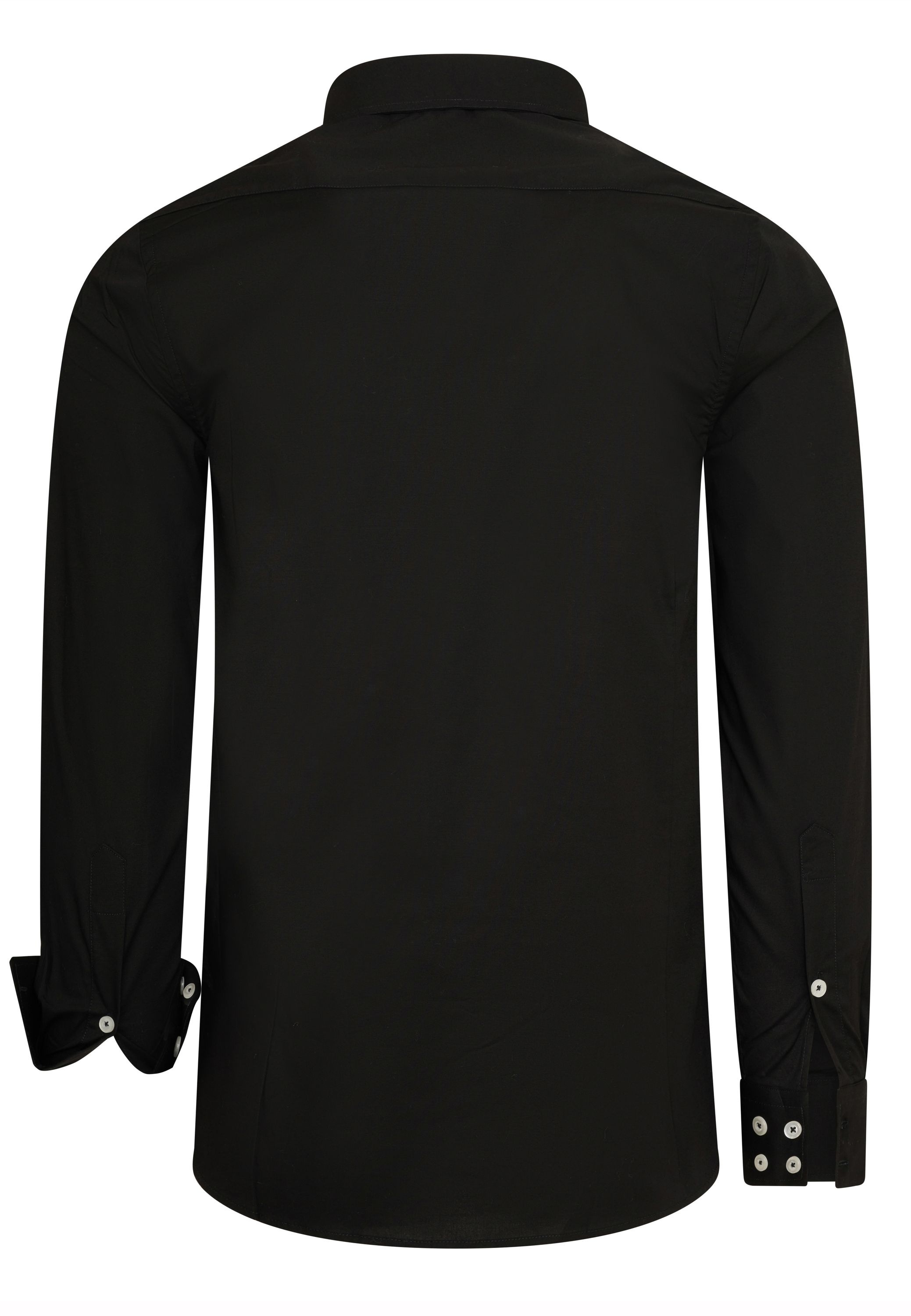 Rusty Neal Langarmhemd, mit trendigem Doppelknopf-Verschluss ▷ für | BAUR | Hemden