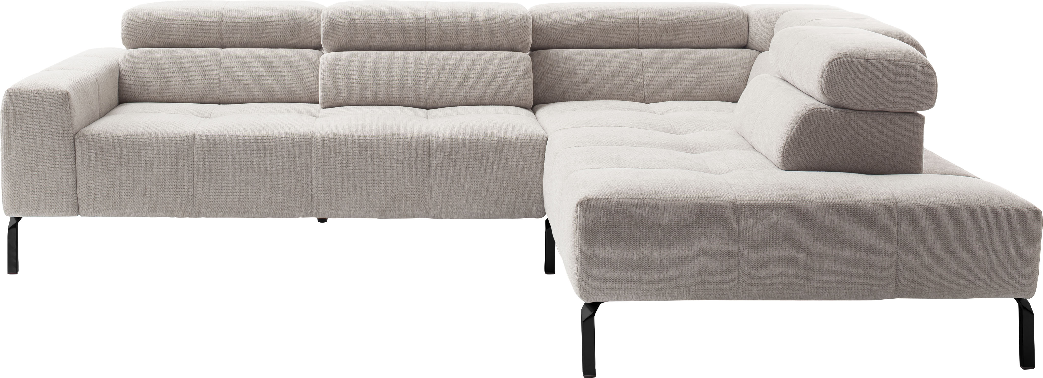 Thumbnail - Home affaire Ecksofa "Claya Move, L-Form, Kopf- & Rückenverstellung, Breite 282 cm"