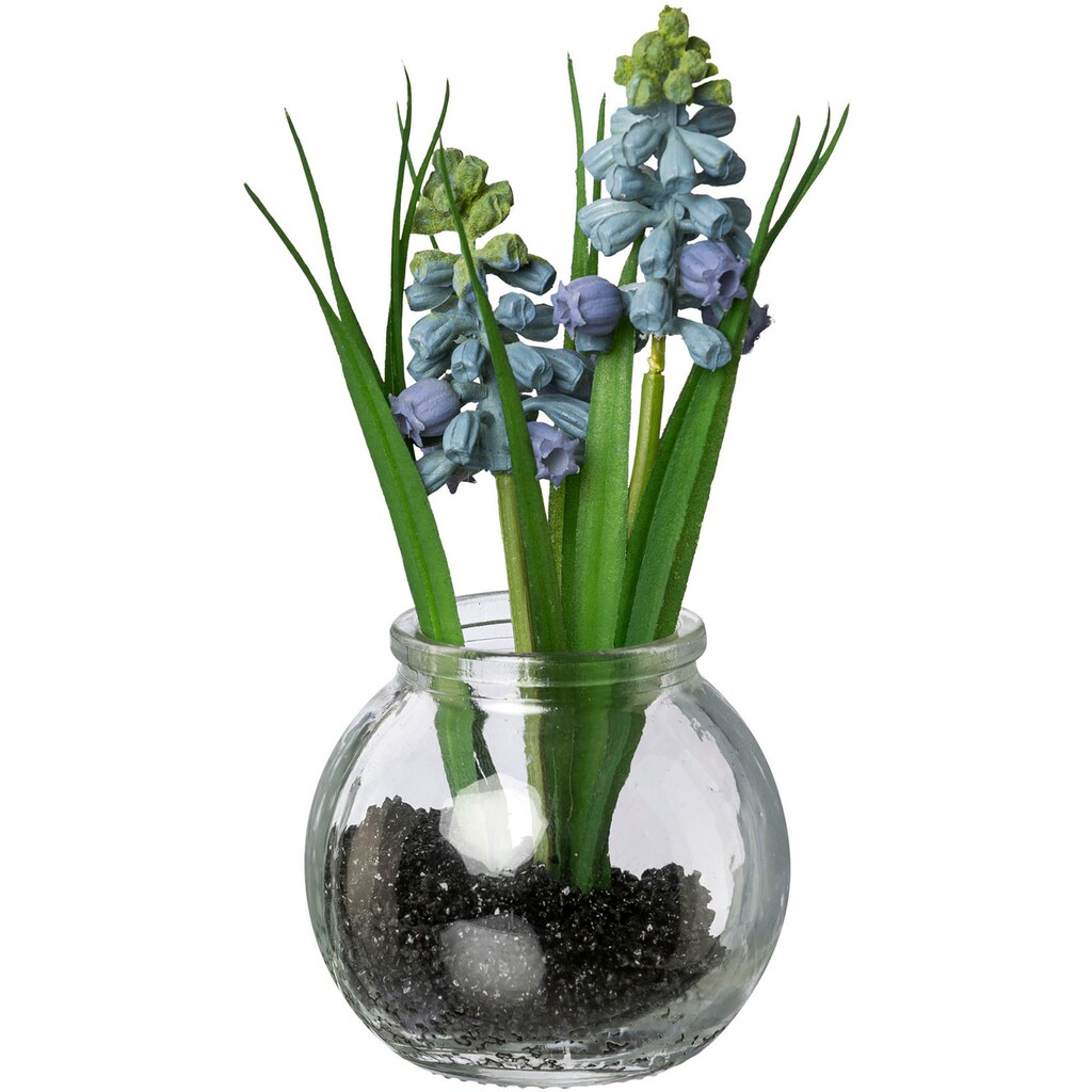 Home affaire Kunstblume »Muscari mit Gras«