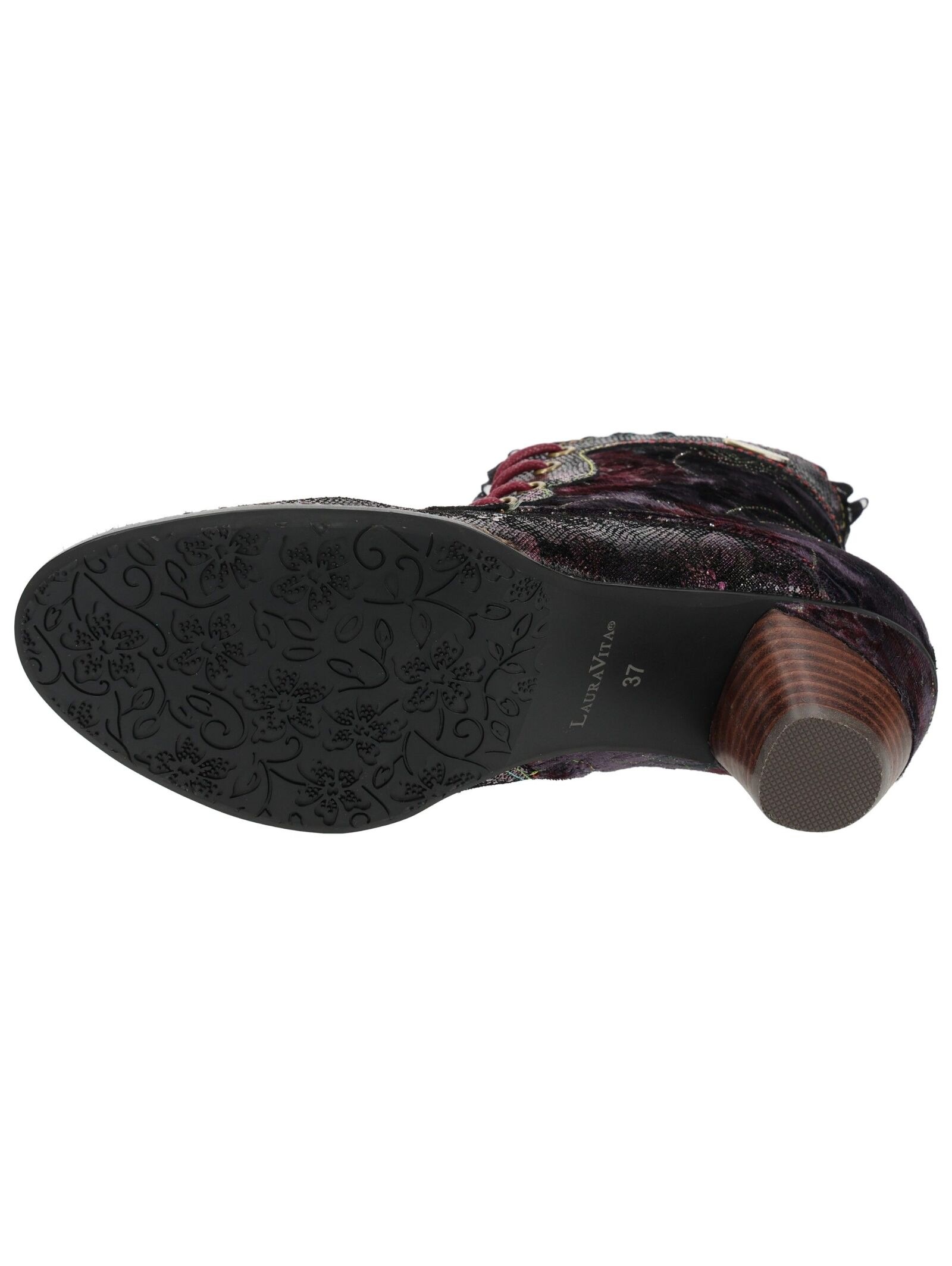 LAURA VITA Schnürstiefelette »LAURA VITA Pumps Leder/Textil«