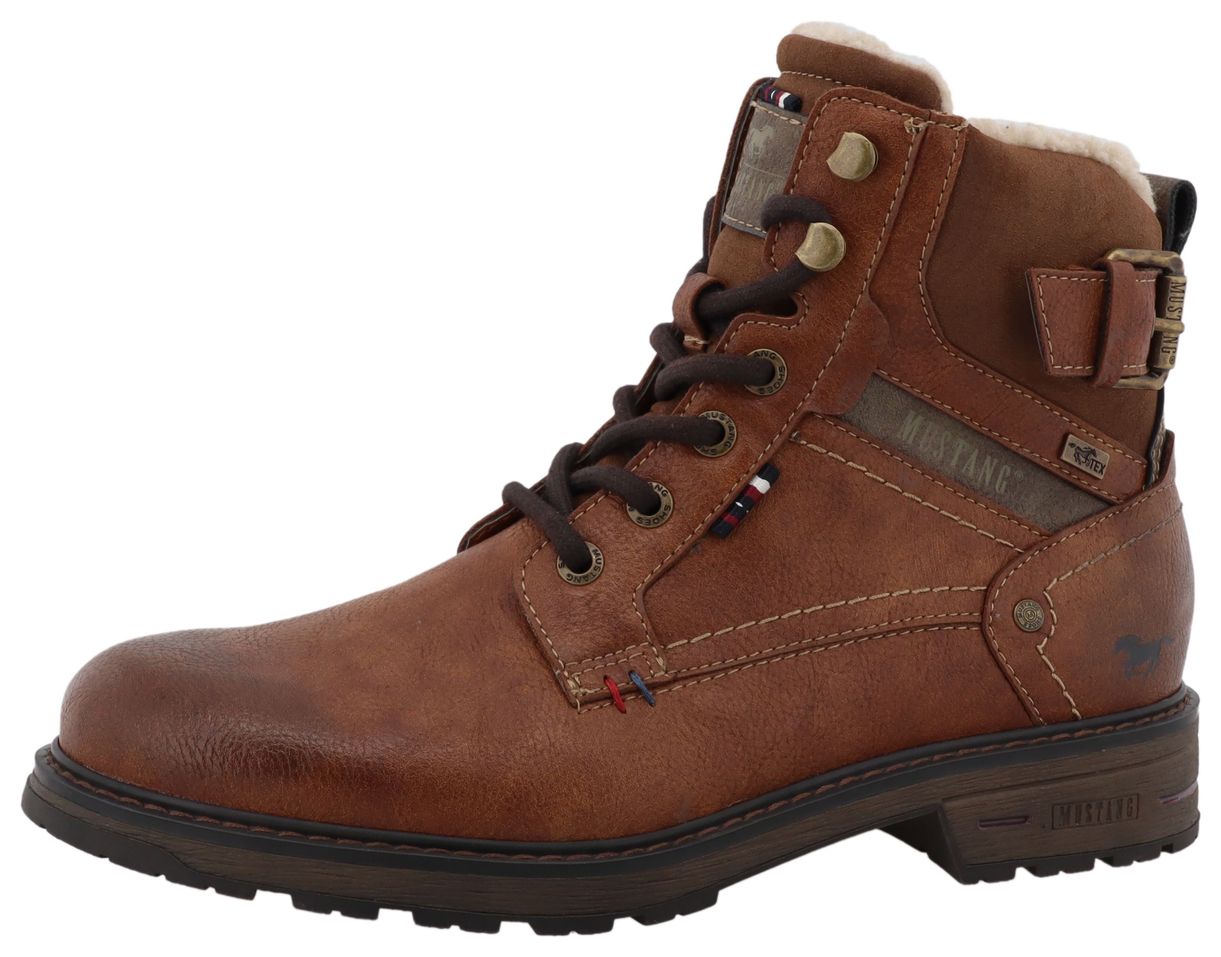 Mustang Shoes Winterstiefelette "Marian" Stiefelette, Boots mit praktischem günstig online kaufen