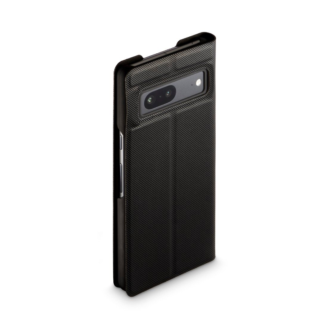 Hama Smartphone-Hülle »Booklet für Google Pixel 7a, Farbe Schwarz, klappbar, Magnetverschluss«, Google Pixel 7a, Mit Standfunktion und Einsteckfächer
