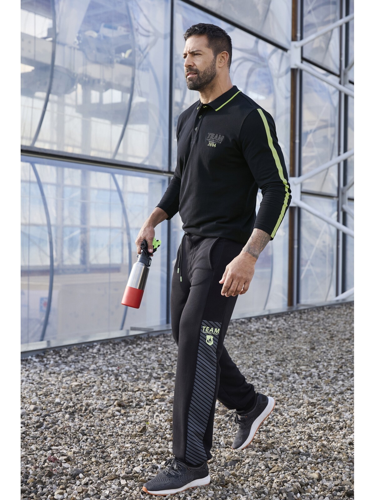 Thumbnail - Jan Vanderstorm Jogginghose "Jogginghose KOLFINUR" mit elastischem Bund