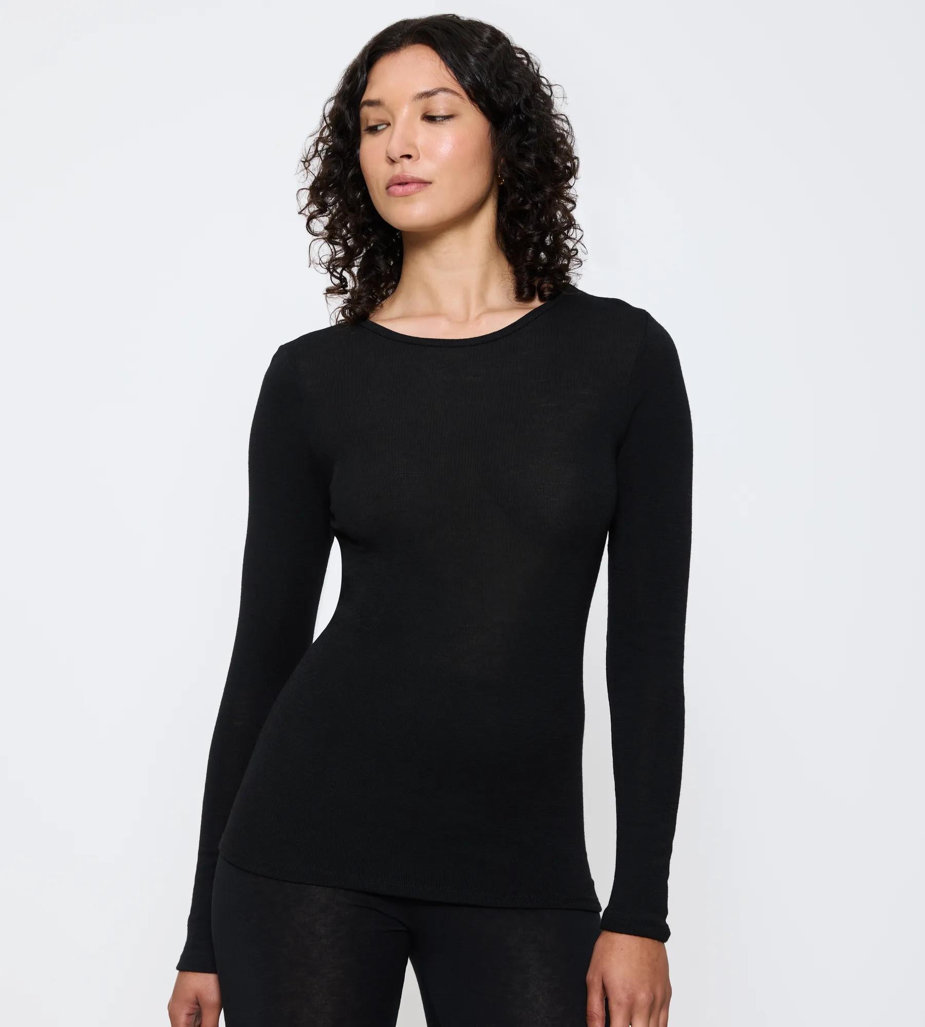 Triumph Langarmshirt "Beauty Layers LSL Top Wool" weiche Wolle, langärmelig, in Single-Jersey Qualität