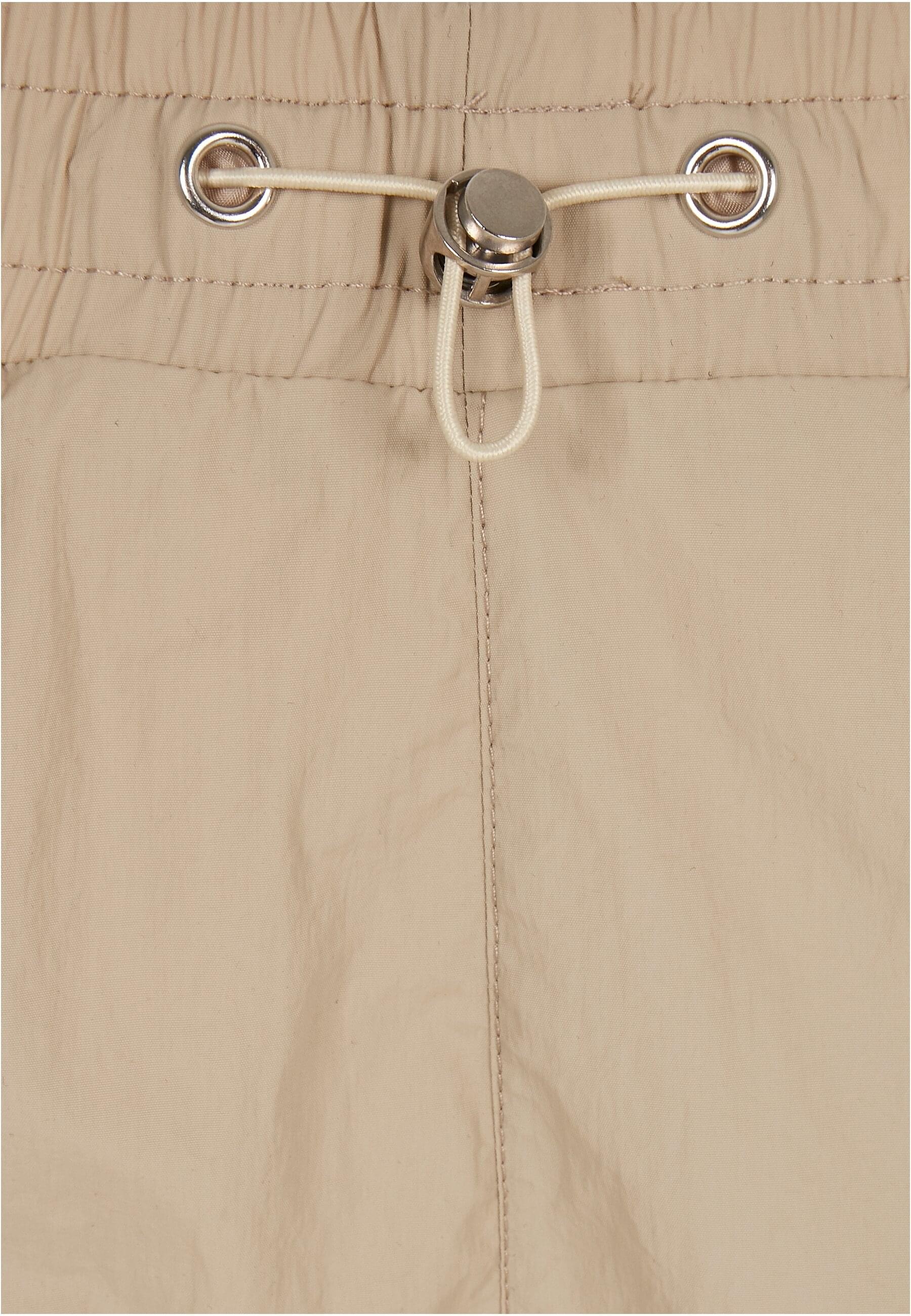 URBAN CLASSICS Stoffhose »Urban Classics Damen Ladies Crinkle Nylon Shorts«, (1 tlg.)