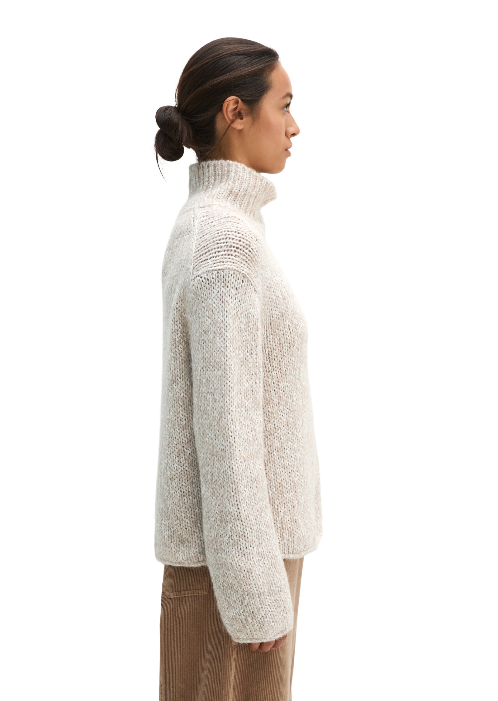Marc O'Polo Strickpullover »aus weichem Bio-Baumwolle-Alpakawolle-Mix«