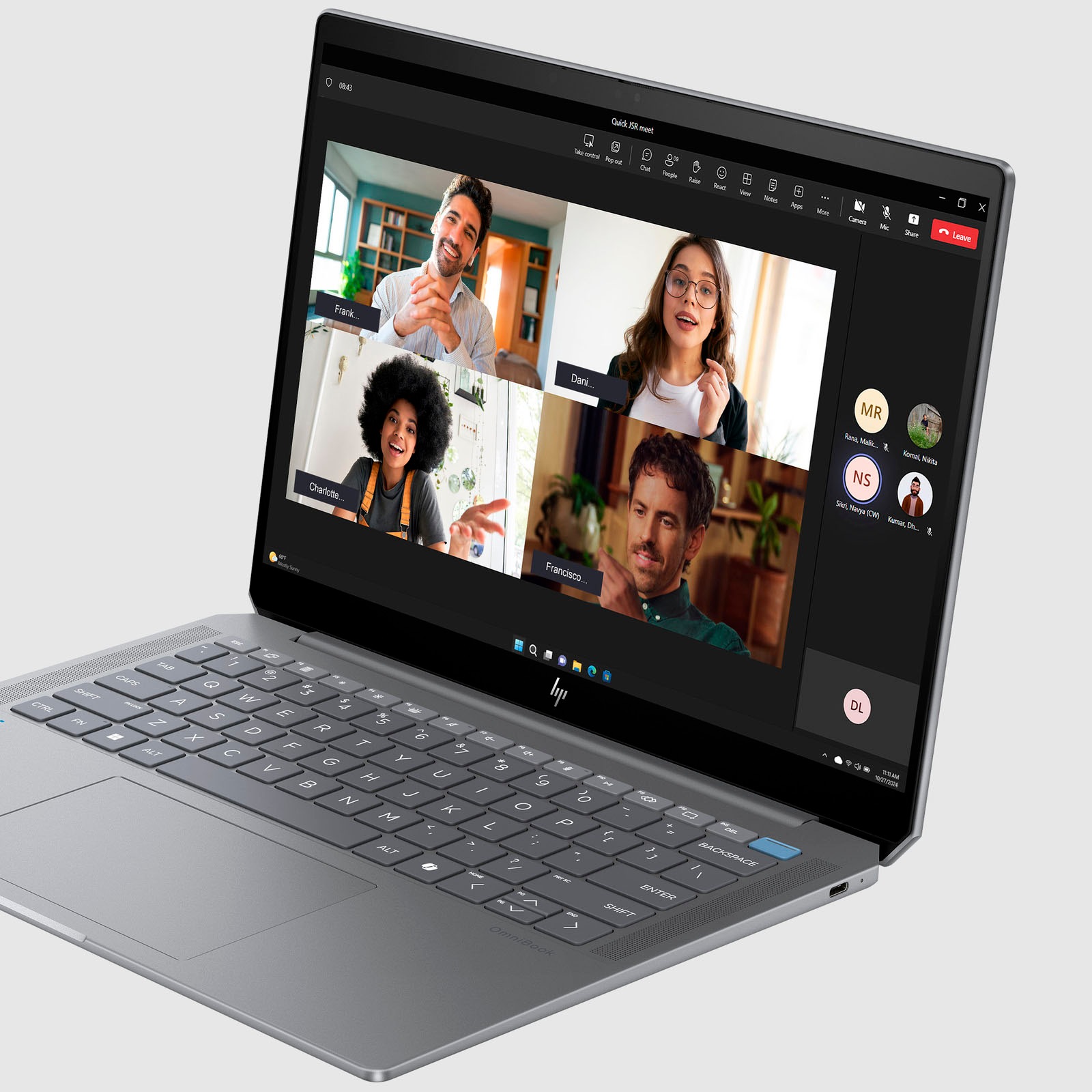 HP Convertible Notebook »OmniBook Ultra 14-fd0099ng«, 35,6 cm, / 14 Zoll, AMD, Ryzen™ AI 9, Radeon 890M, 2000 GB SSD