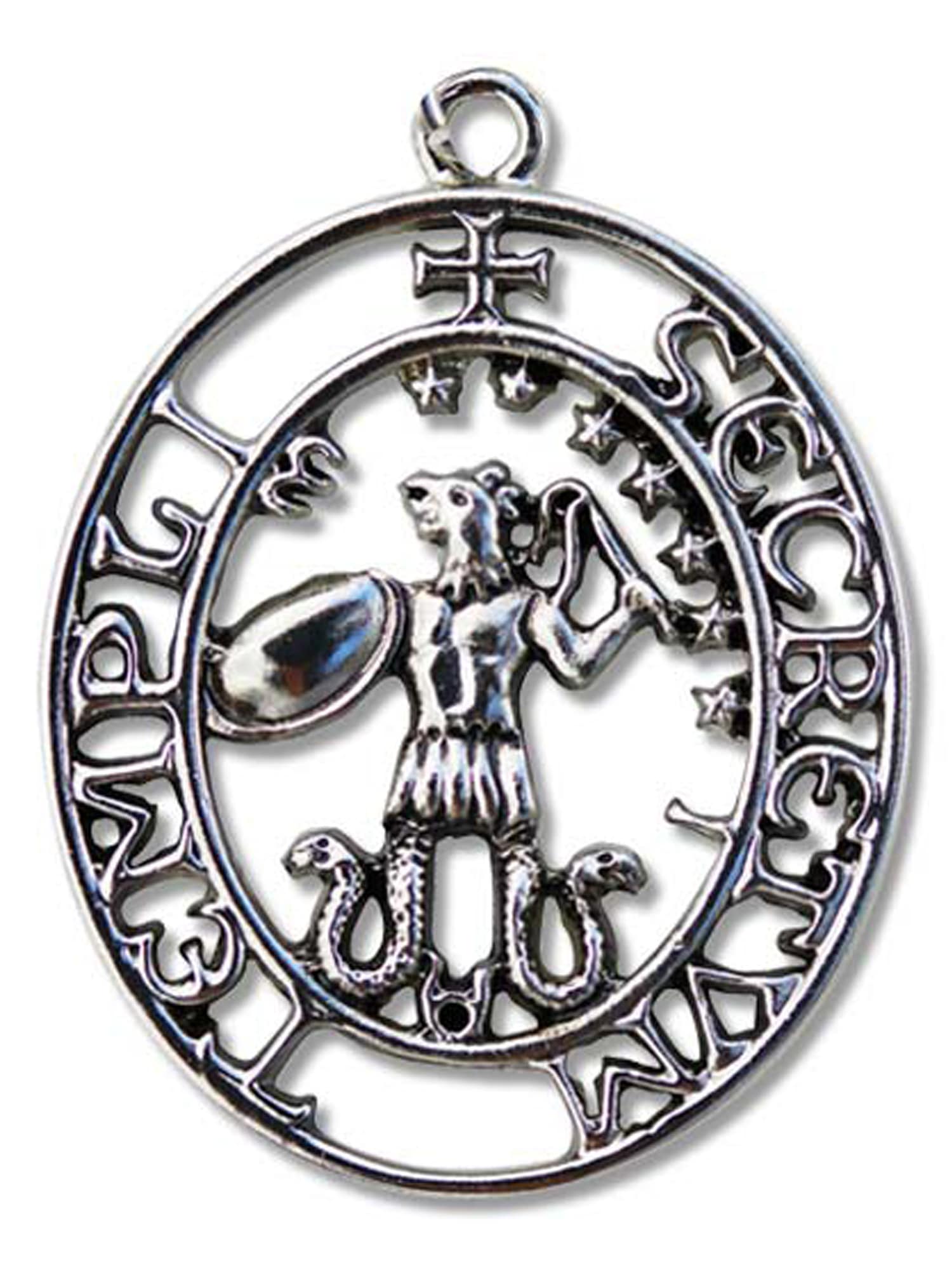 Tempelritter Amulett Siegel Des Abraxas - Magisches Symbol In Geschenkbox