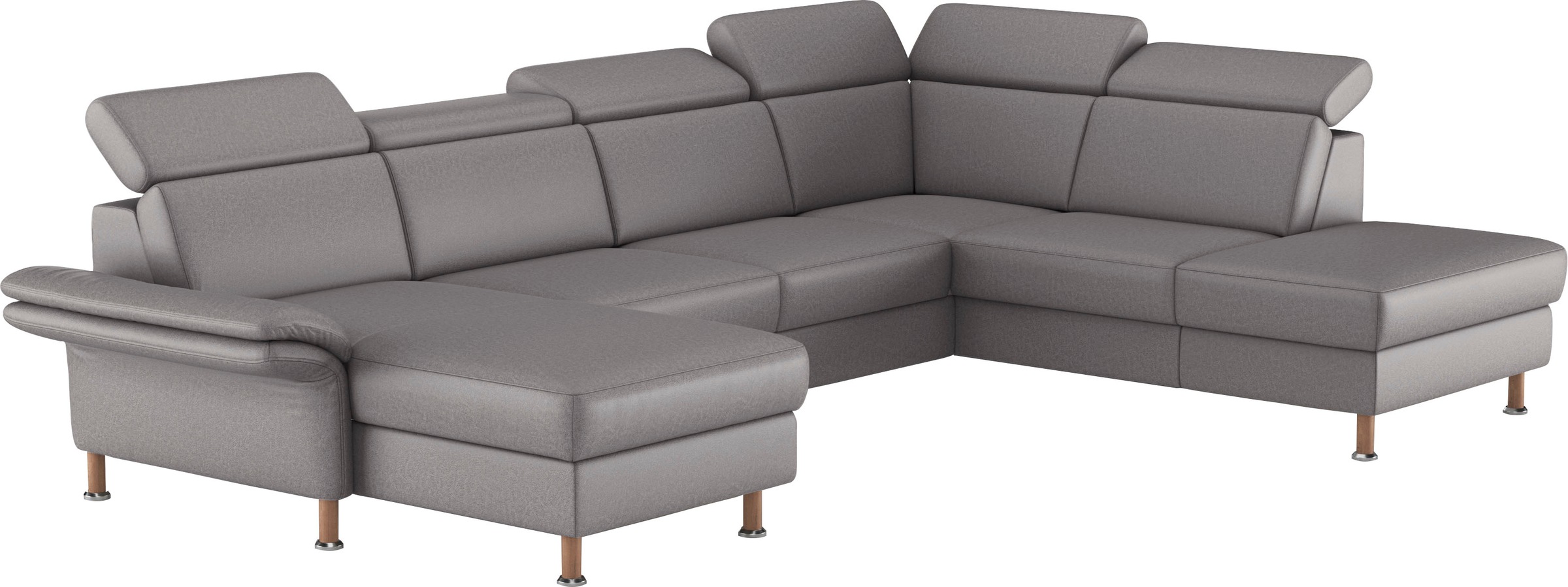 Home affaire Wohnlandschaft »Calypso U-Form«, wahlweise mit motorischer Relaxfunktion