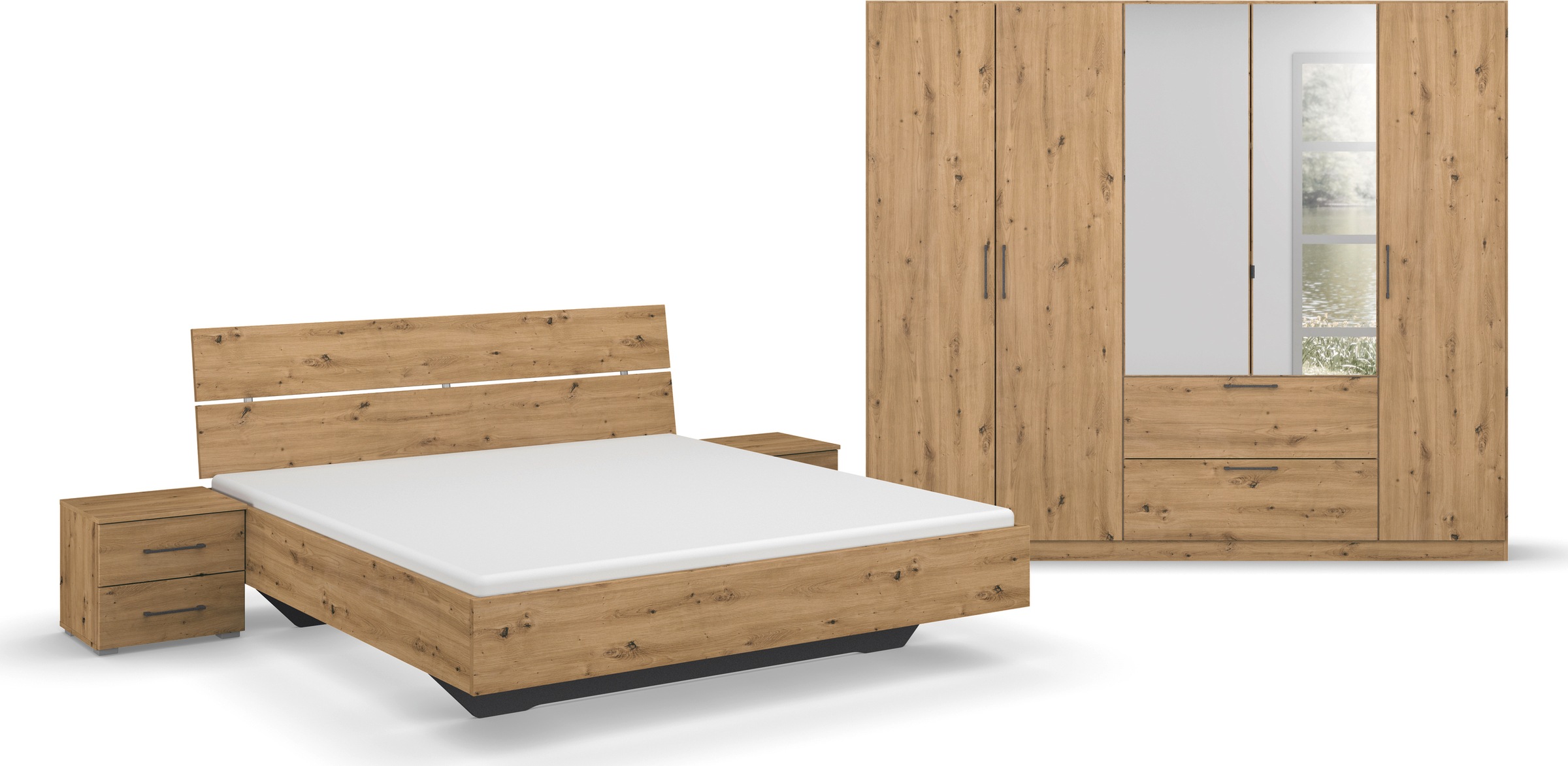 INOSIGN Schlafzimmer-Set "Komplettschlafzimmer Schlafzimmer Challenger (Set günstig online kaufen